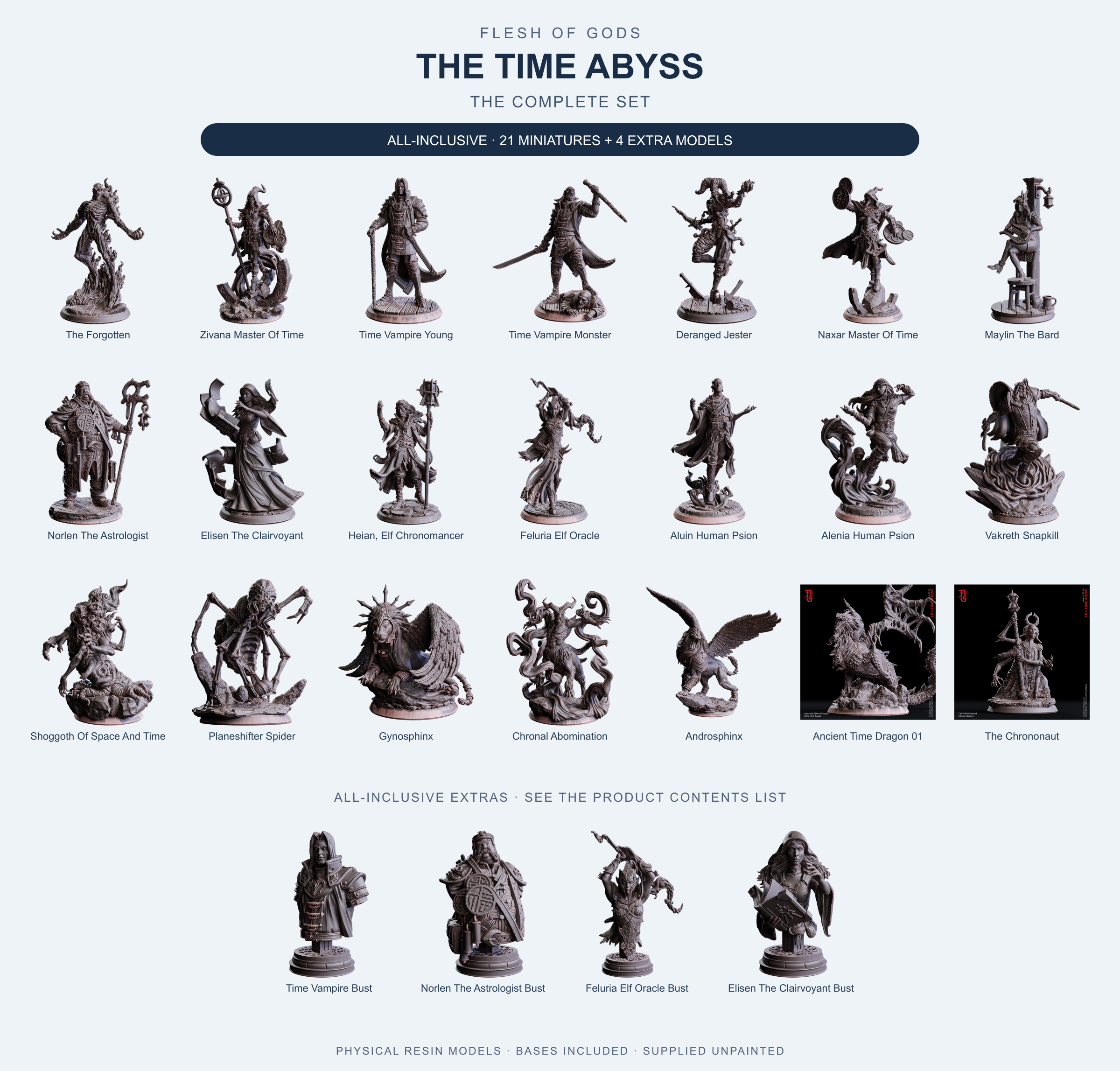The Time Abyss - The Complete Set - Flesh of Gods — All-Inclusive