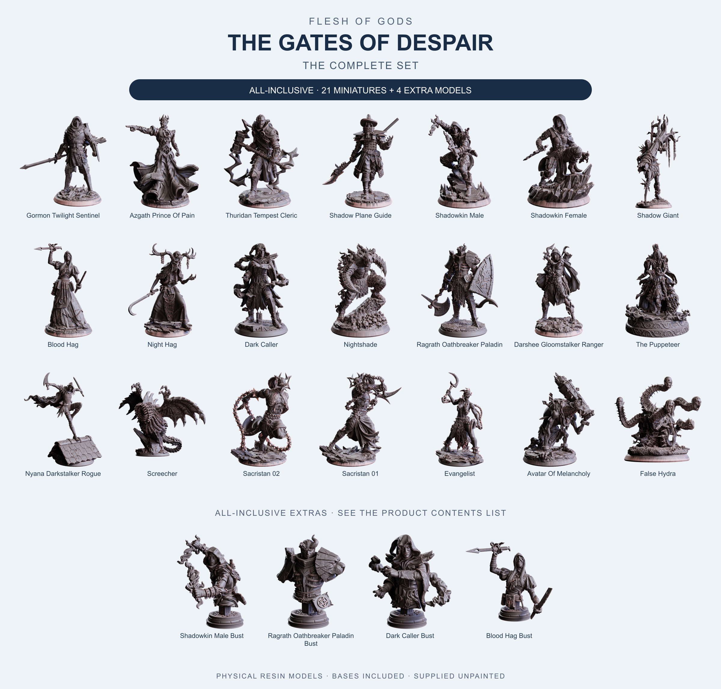 The Gates of Despair - The Complete Set - Flesh of Gods — All-Inclusive