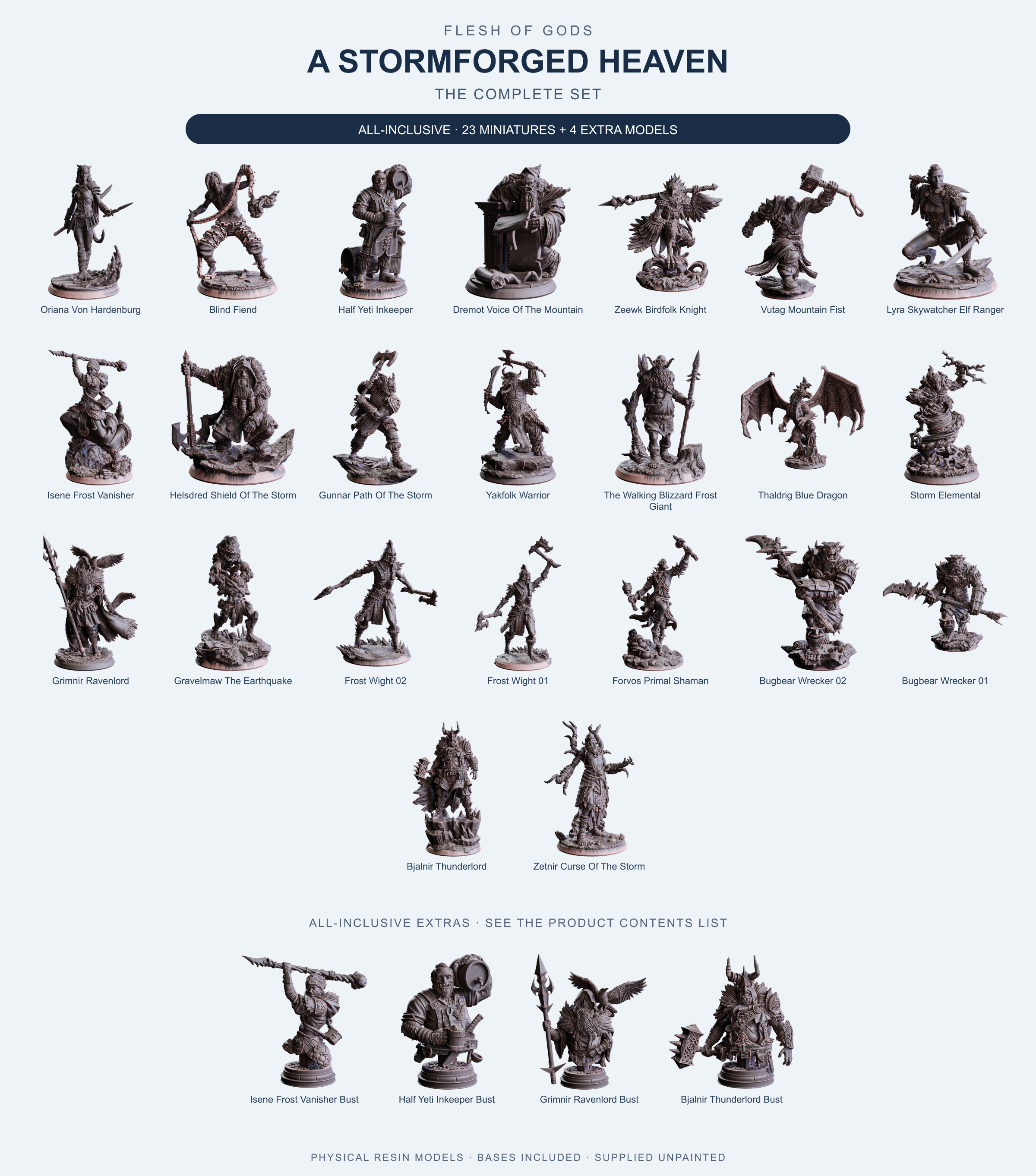 A Stormforged Heaven - The Complete Set - Flesh of Gods — All-Inclusive