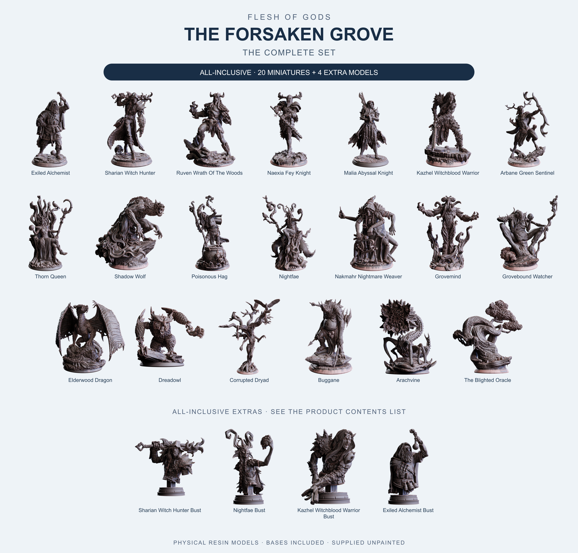 The Forsaken Grove - The Complete Set - Flesh of Gods — All-Inclusive