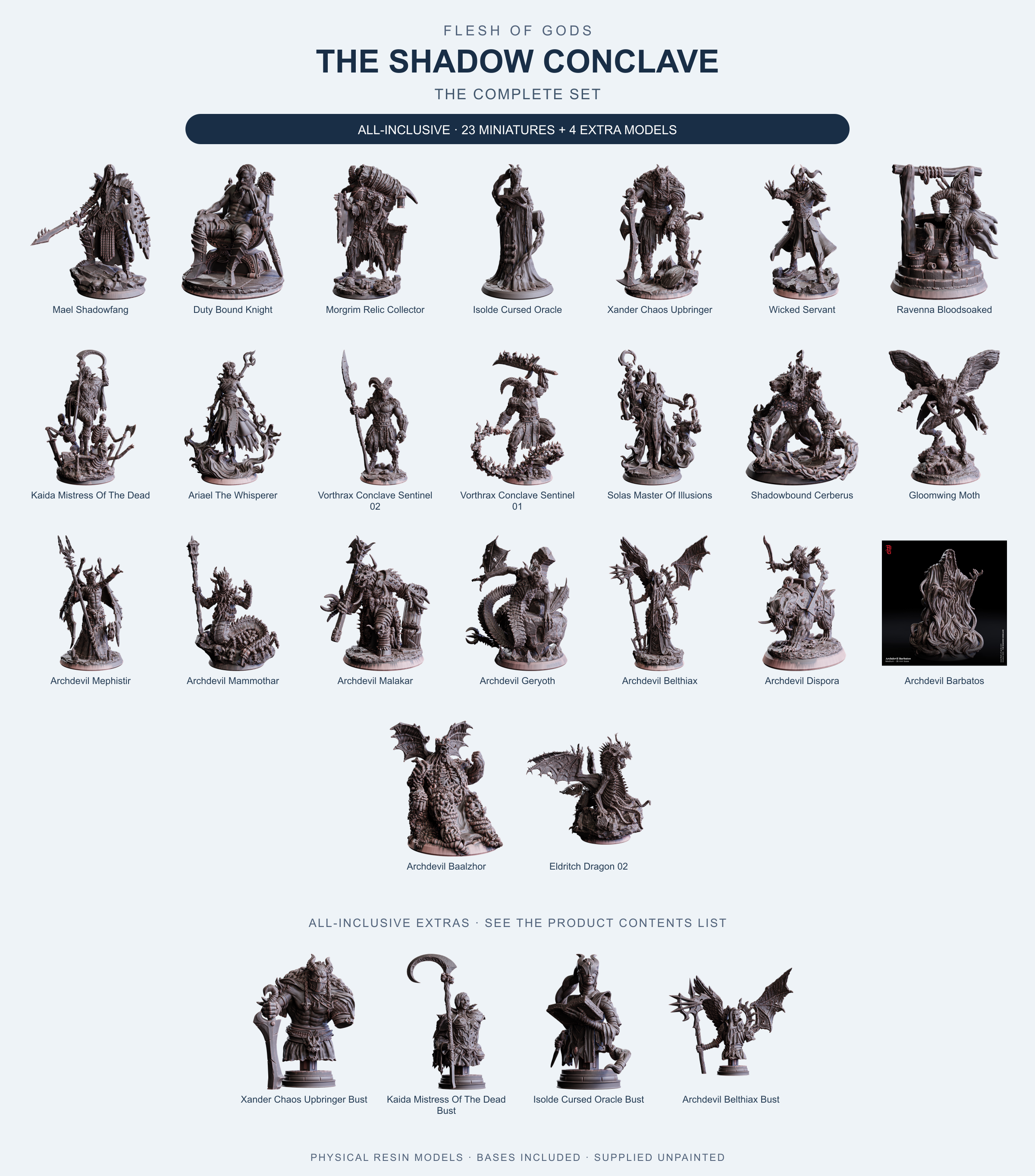 The Shadow Conclave - The Complete Set - Flesh of Gods — All-Inclusive