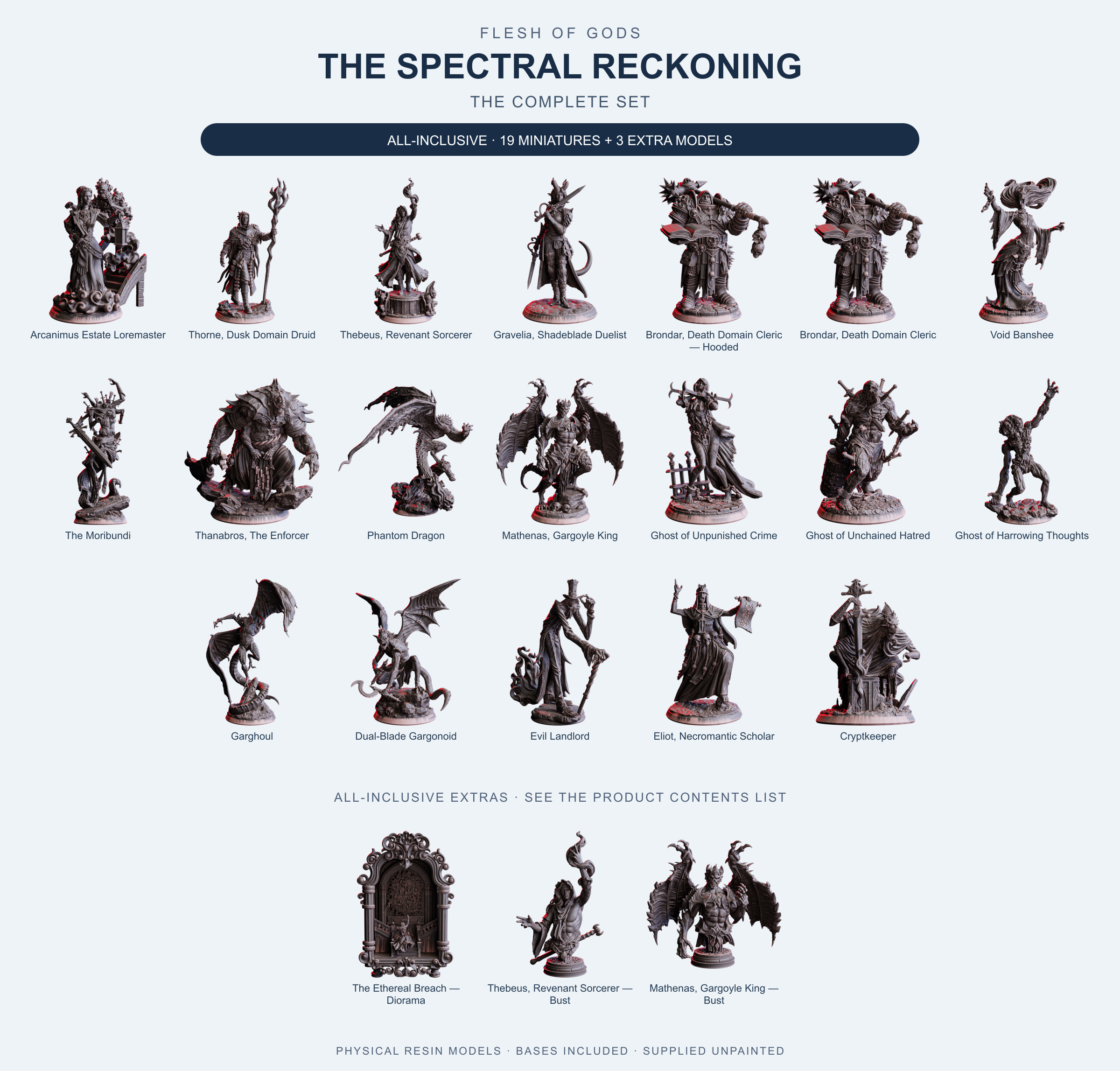 The Spectral Reckoning - The Complete Set - Flesh of Gods — All-Inclusive