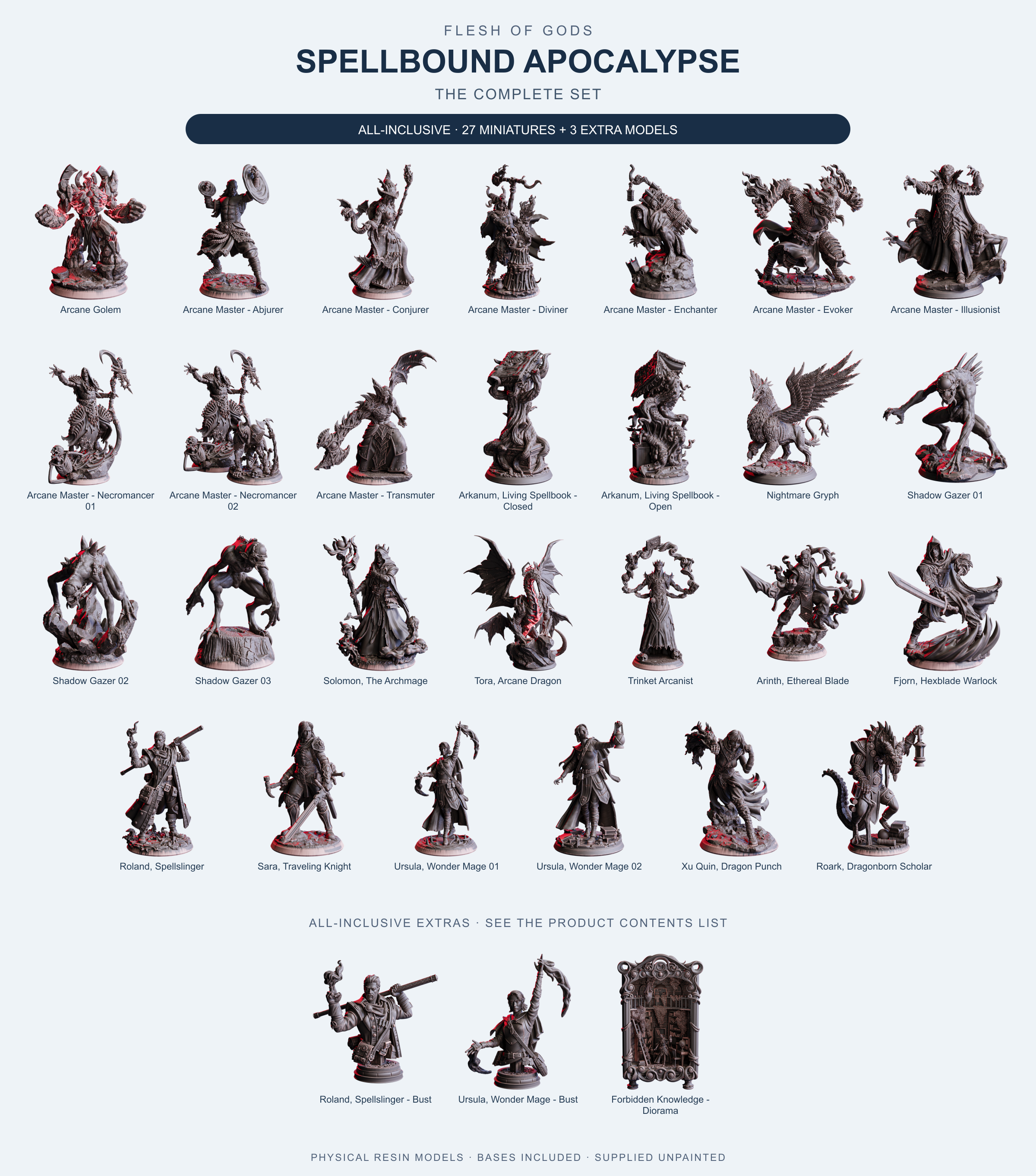 Spellbound Apocalypse - The Complete Set - Flesh of Gods — All-Inclusive