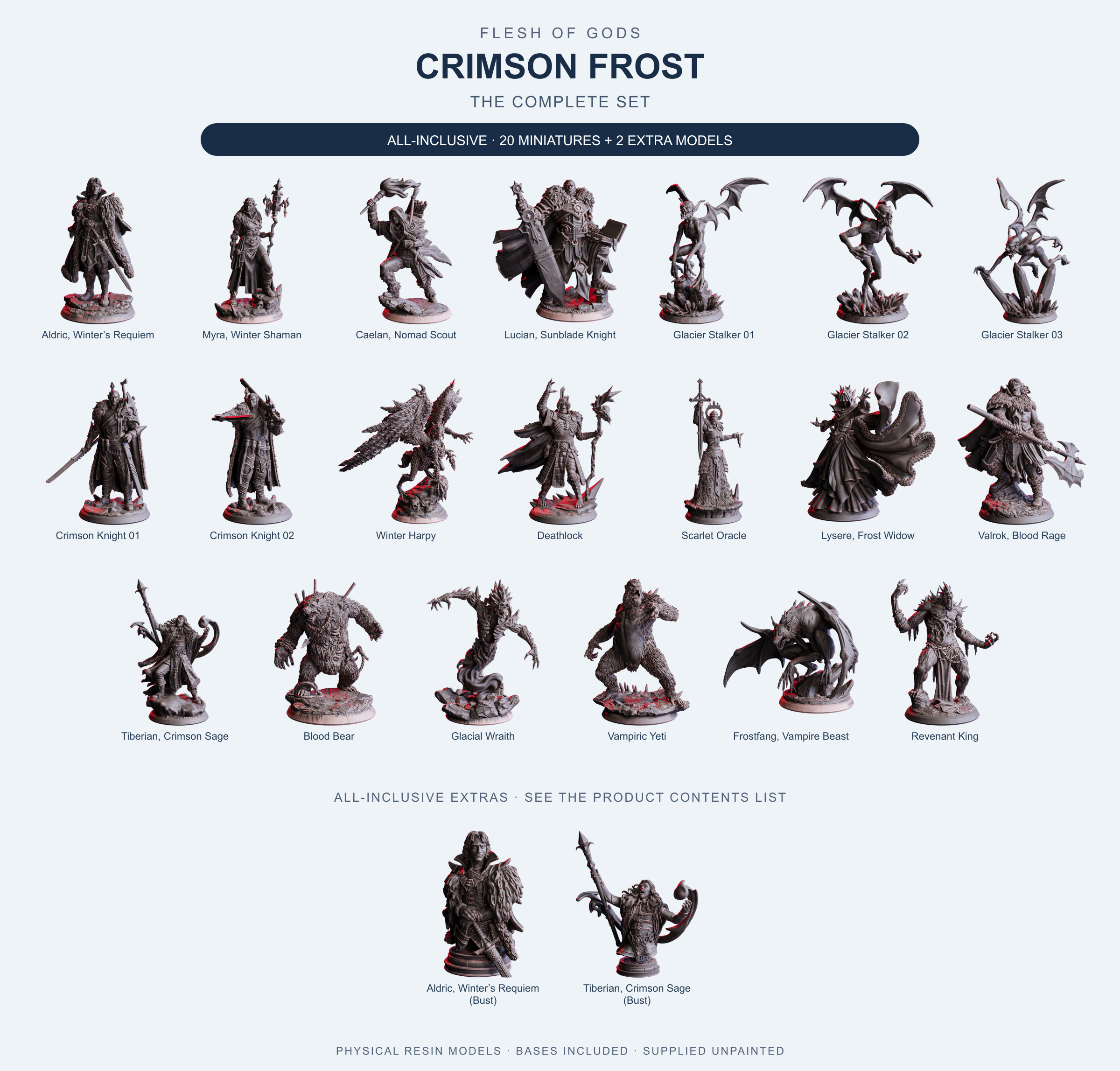 Crimson Frost - The Complete Set - Flesh of Gods — All-Inclusive