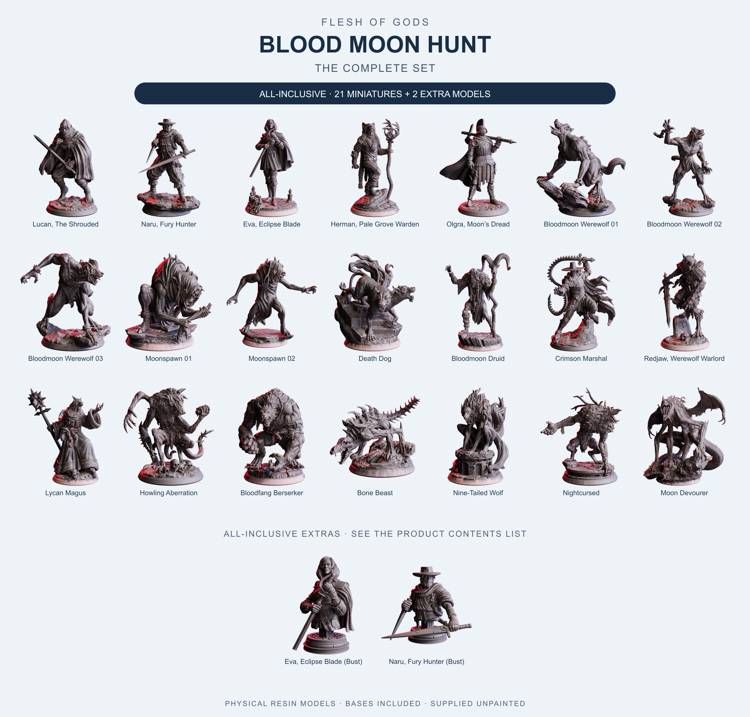 Blood Moon Hunt - The Complete Set - Flesh of Gods — All-Inclusive