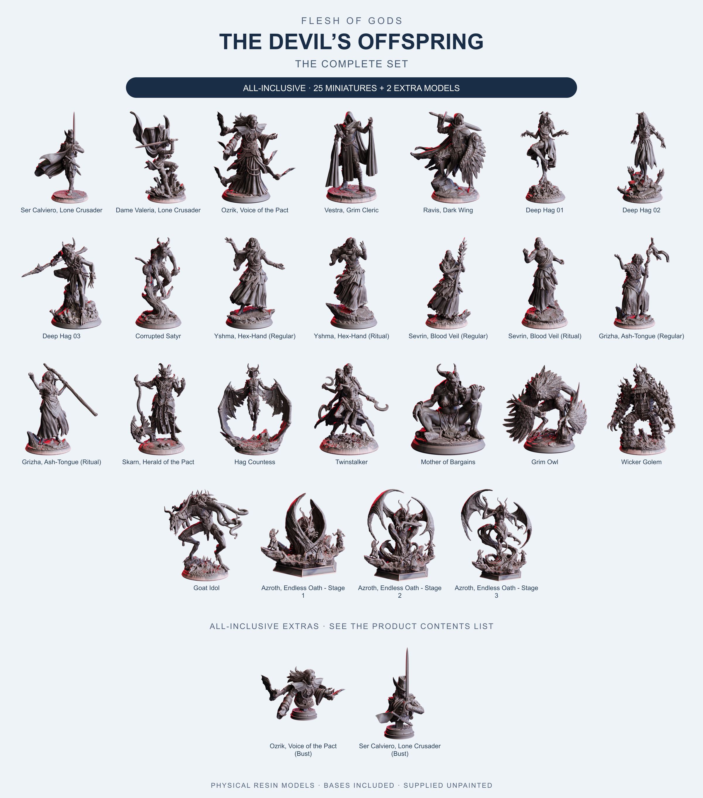 The Devil’s Offspring - The Complete Set - Flesh of Gods — All-Inclusive