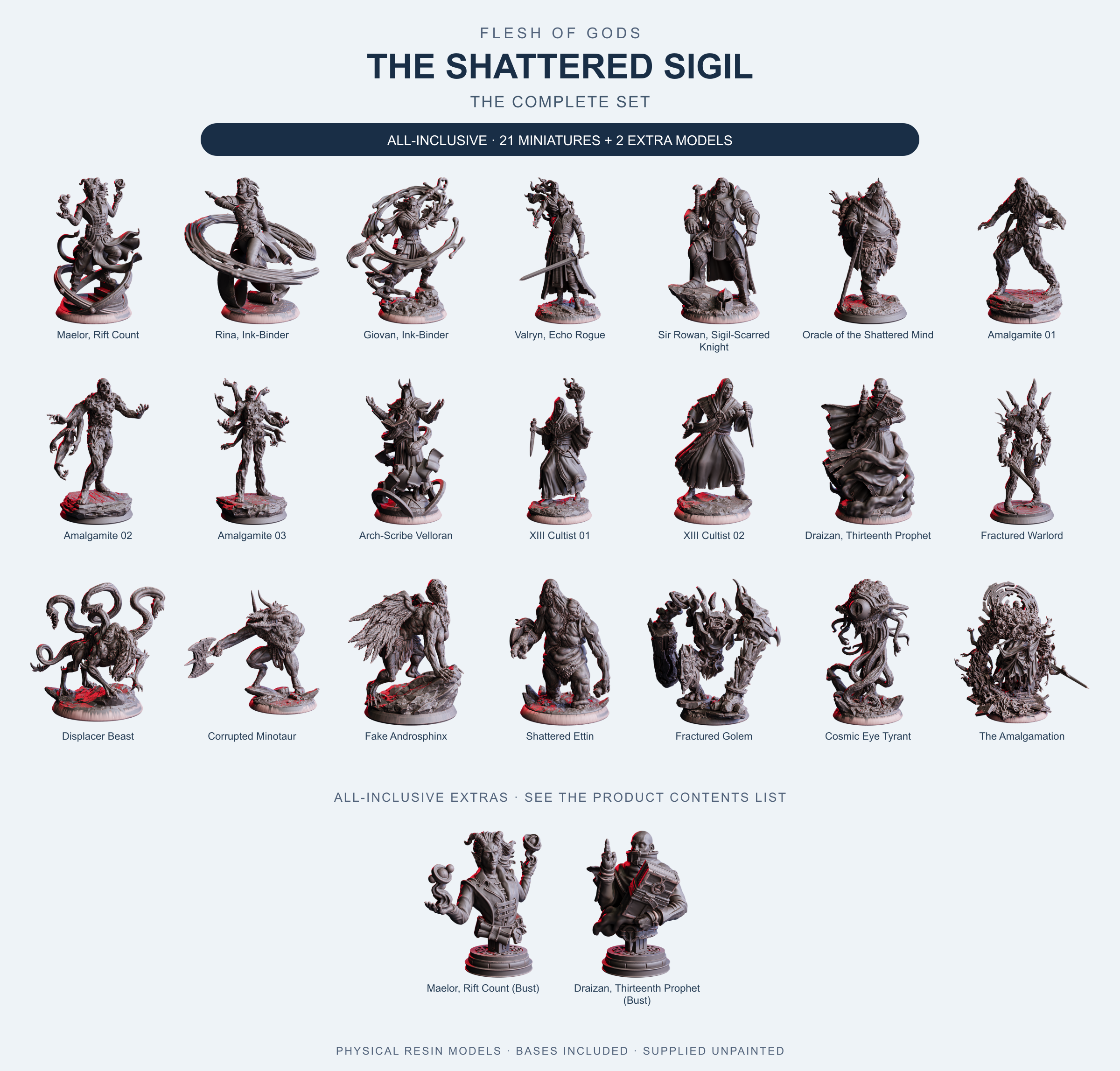 The Shattered Sigil - The Complete Set - Flesh of Gods — All-Inclusive