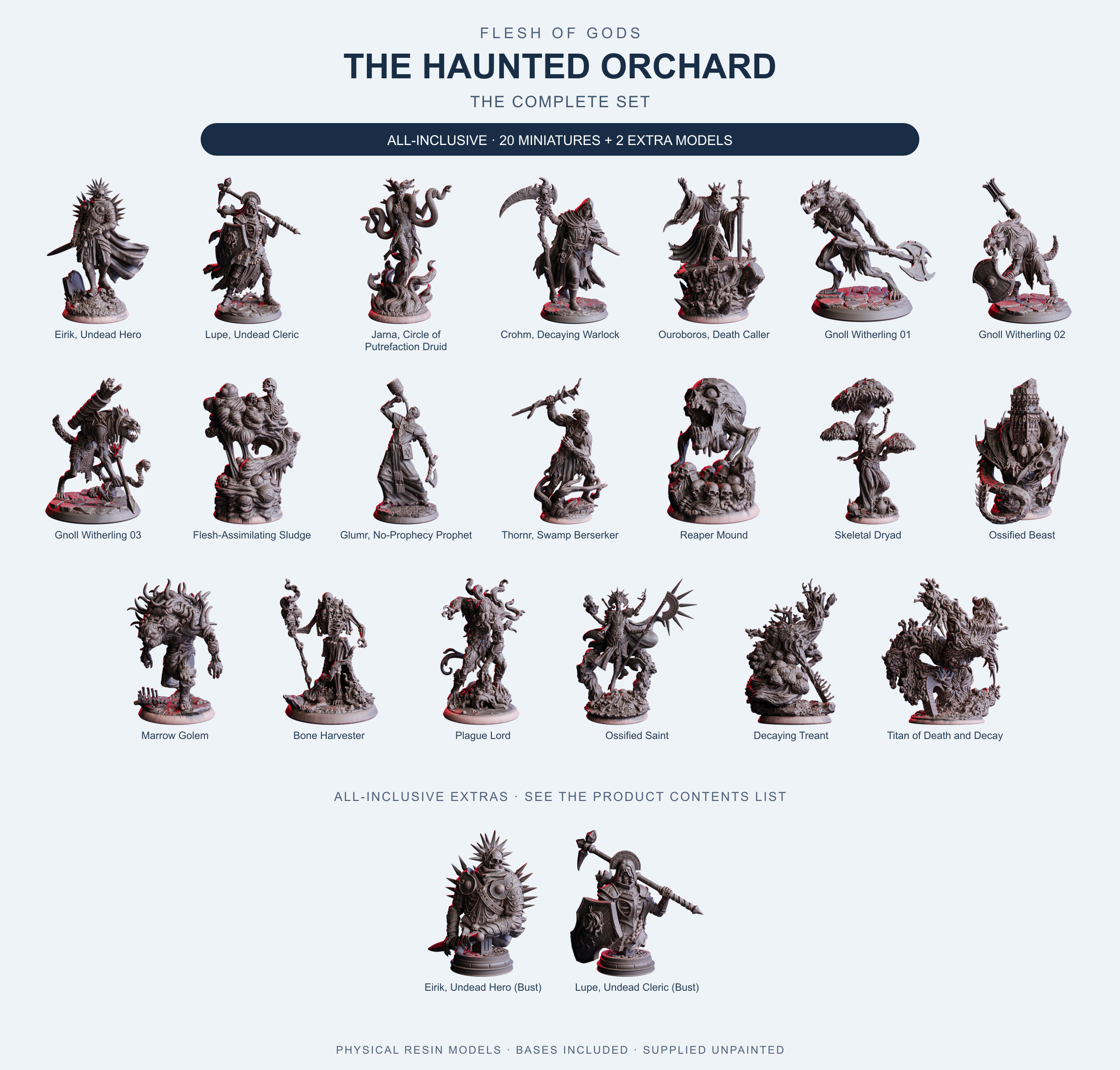 The Haunted Orchard - The Complete Set - Flesh of Gods — All-Inclusive