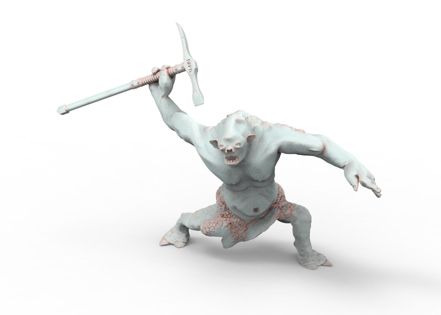 Wild cave trolls, the rebellion of spartatroll, miniatures for wargame