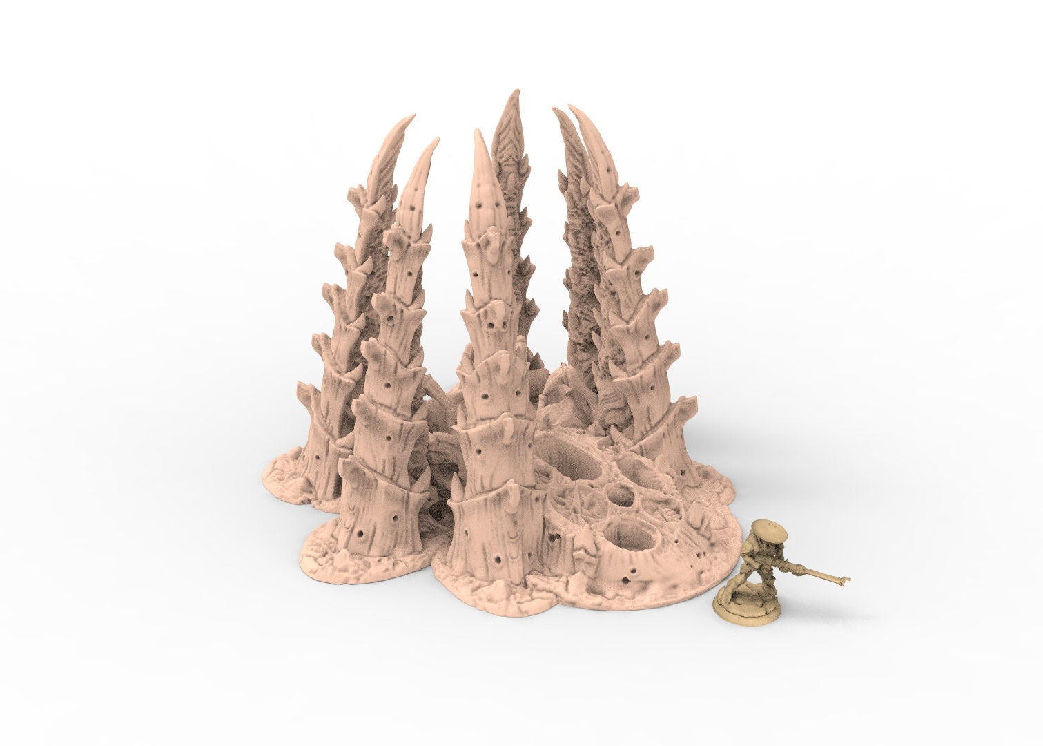 Fukai 91-100 Forest usable for tyranids, warmachine, infinity, scifi wargame...