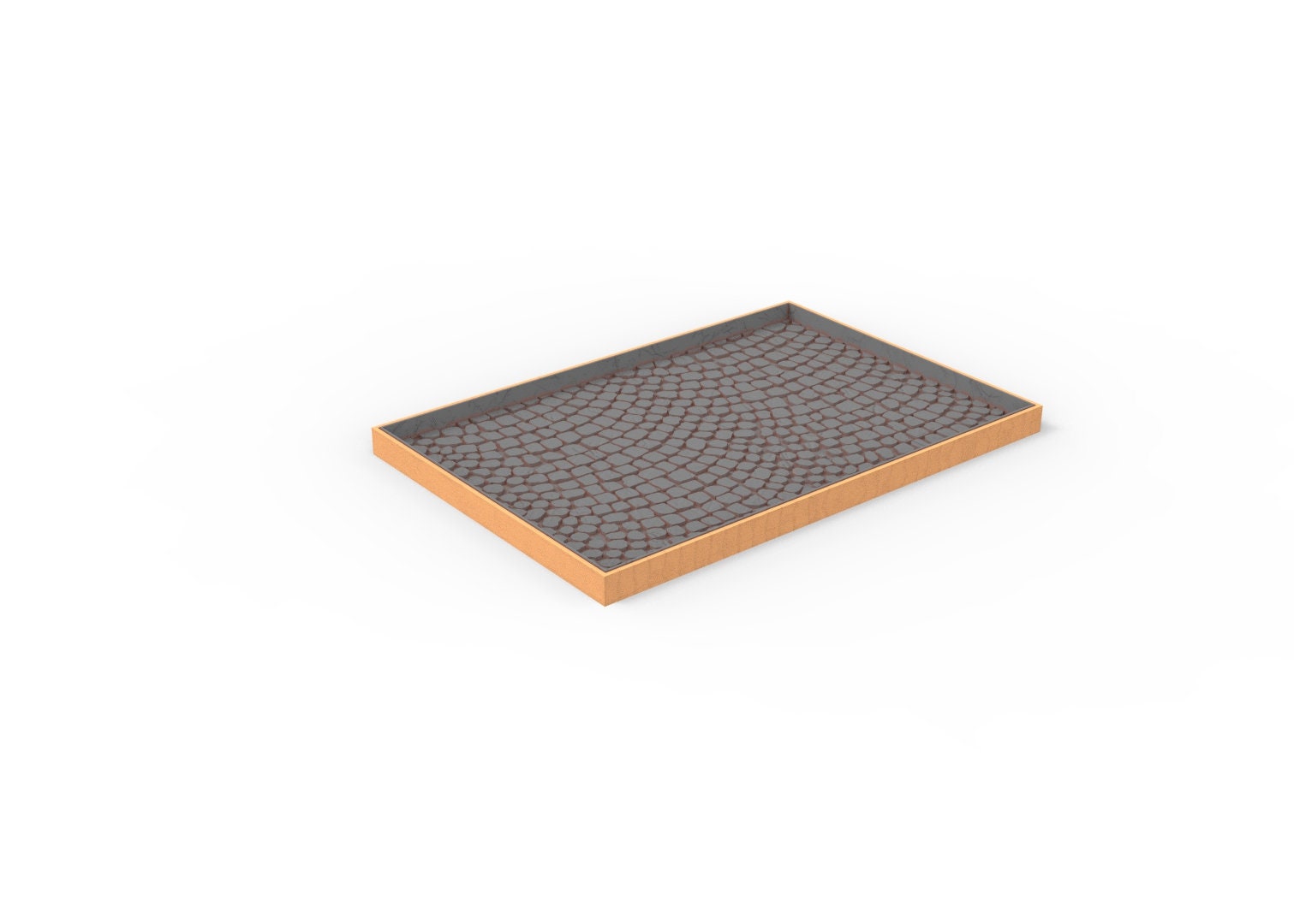 Civil - Pavement movement trays usable for Oldhammer, 9th age, King of war, Donjon et dragon, Confrontation, wargame...