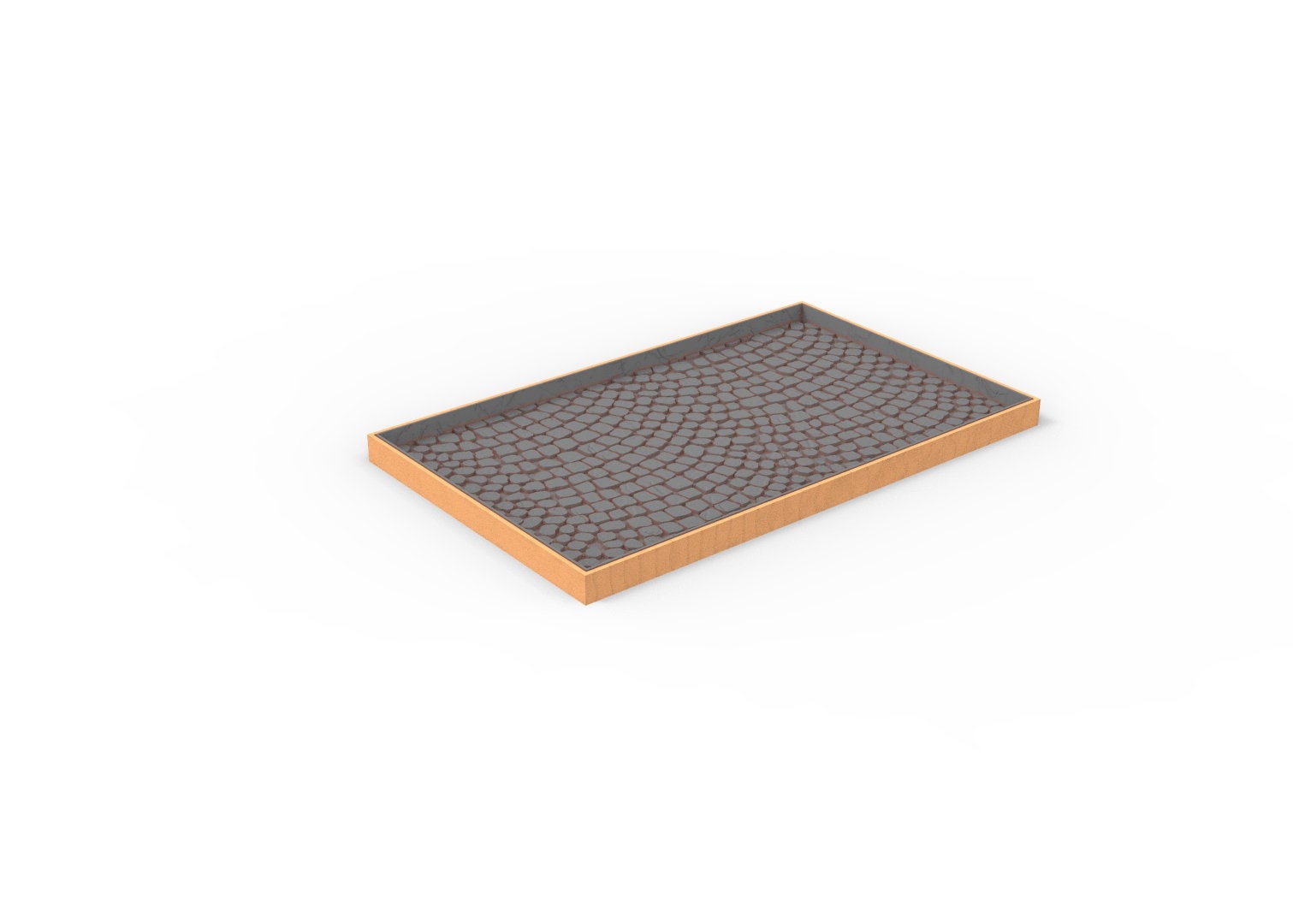 Civil - Pavement movement trays usable for Oldhammer, 9th age, King of war, Donjon et dragon, Confrontation, wargame...