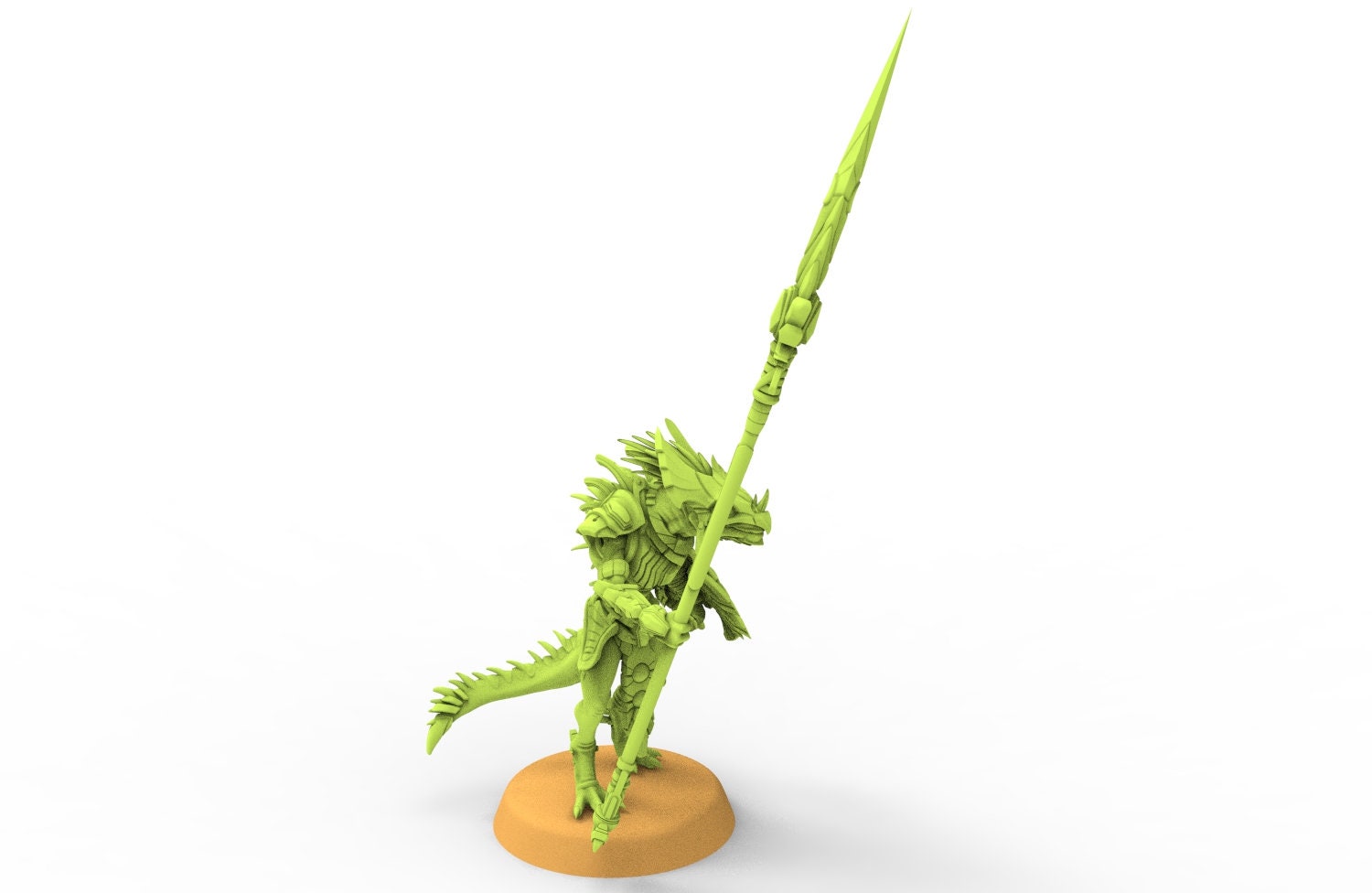 Lost temple - Skink Hero lizard men from the East usable for Oldhammer, battle, king of wars, 9th age