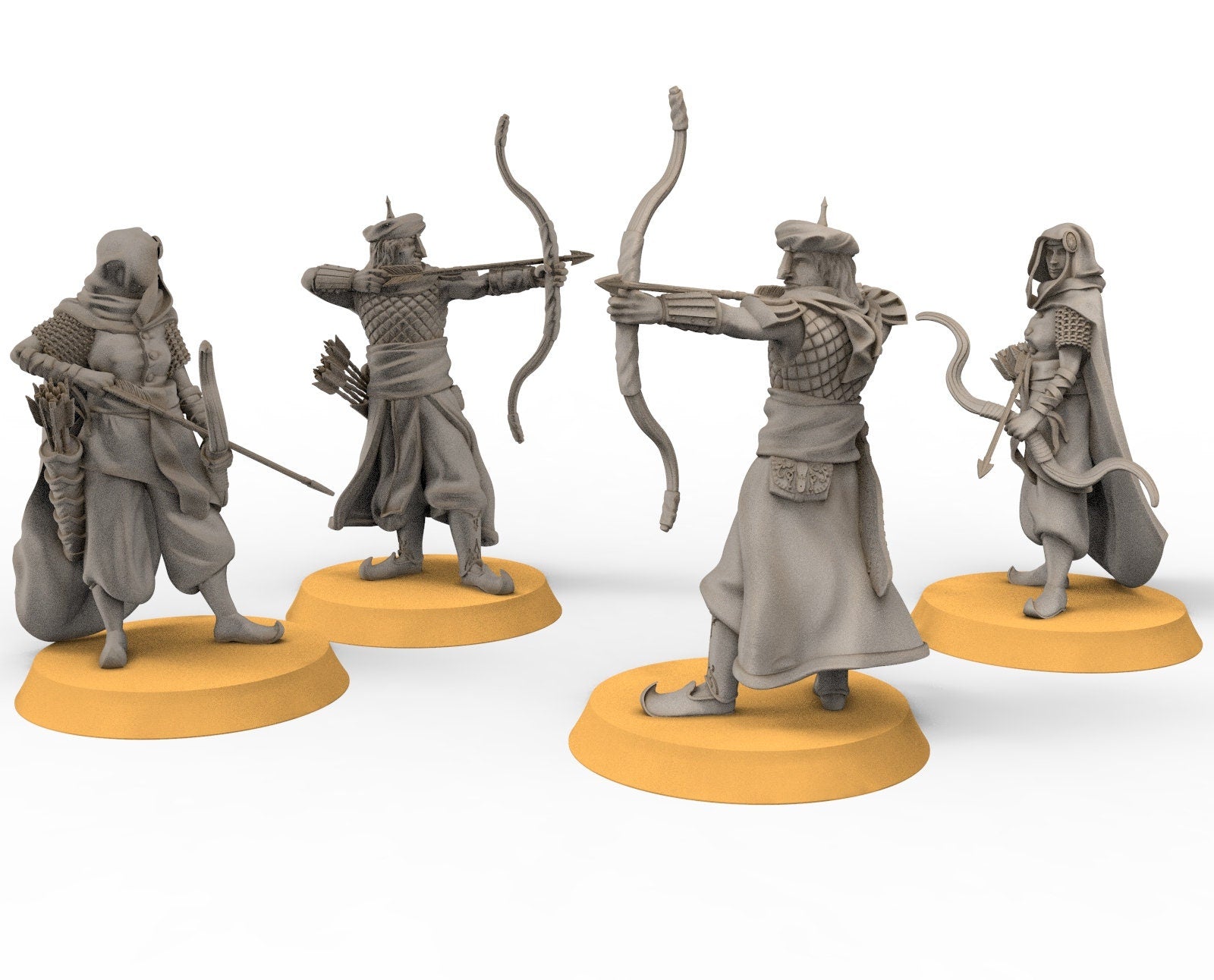 Harad - Camp of Desert warriors, Eastern men Bundle