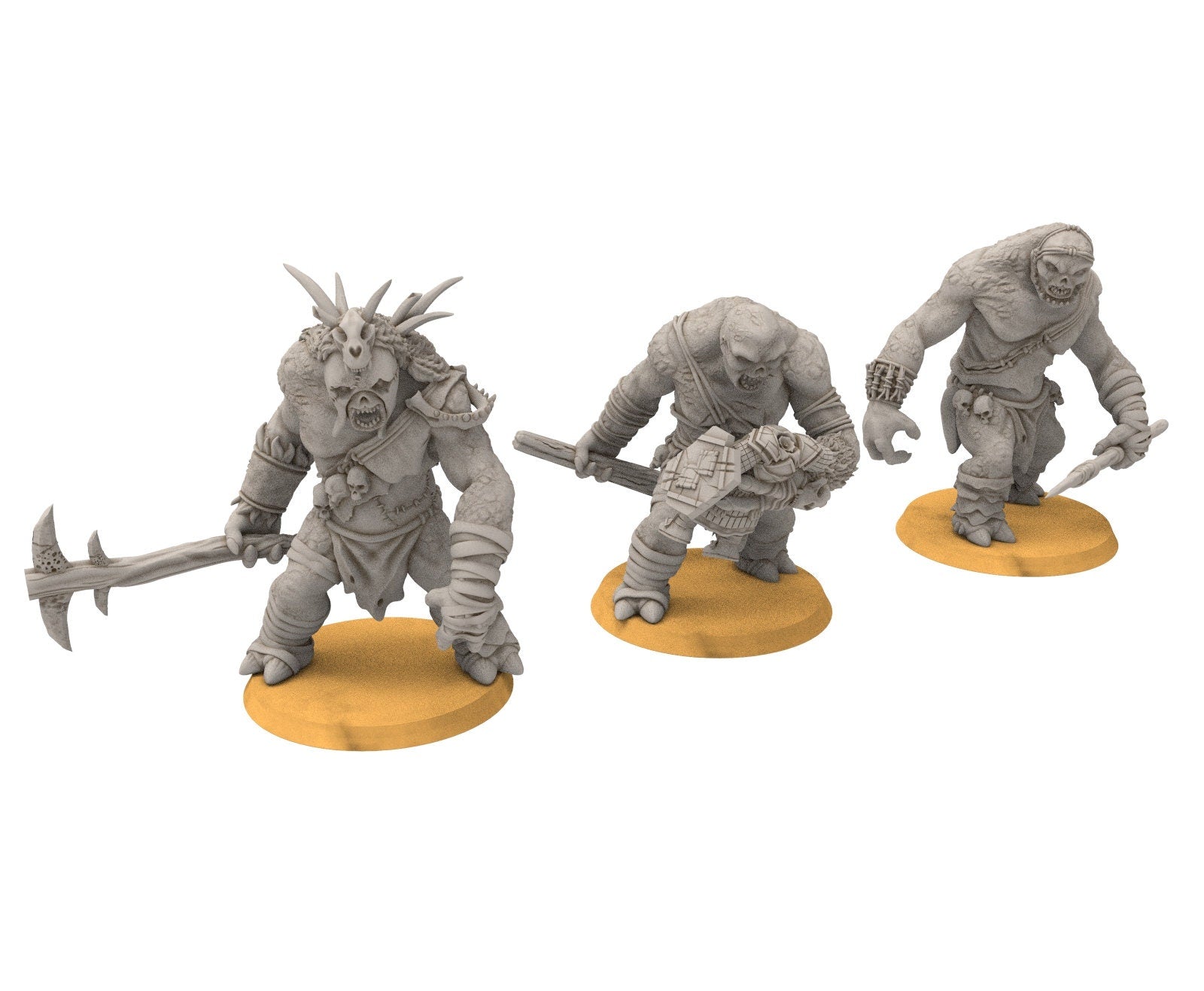 Goblin cave - Savage cave troll warriors
