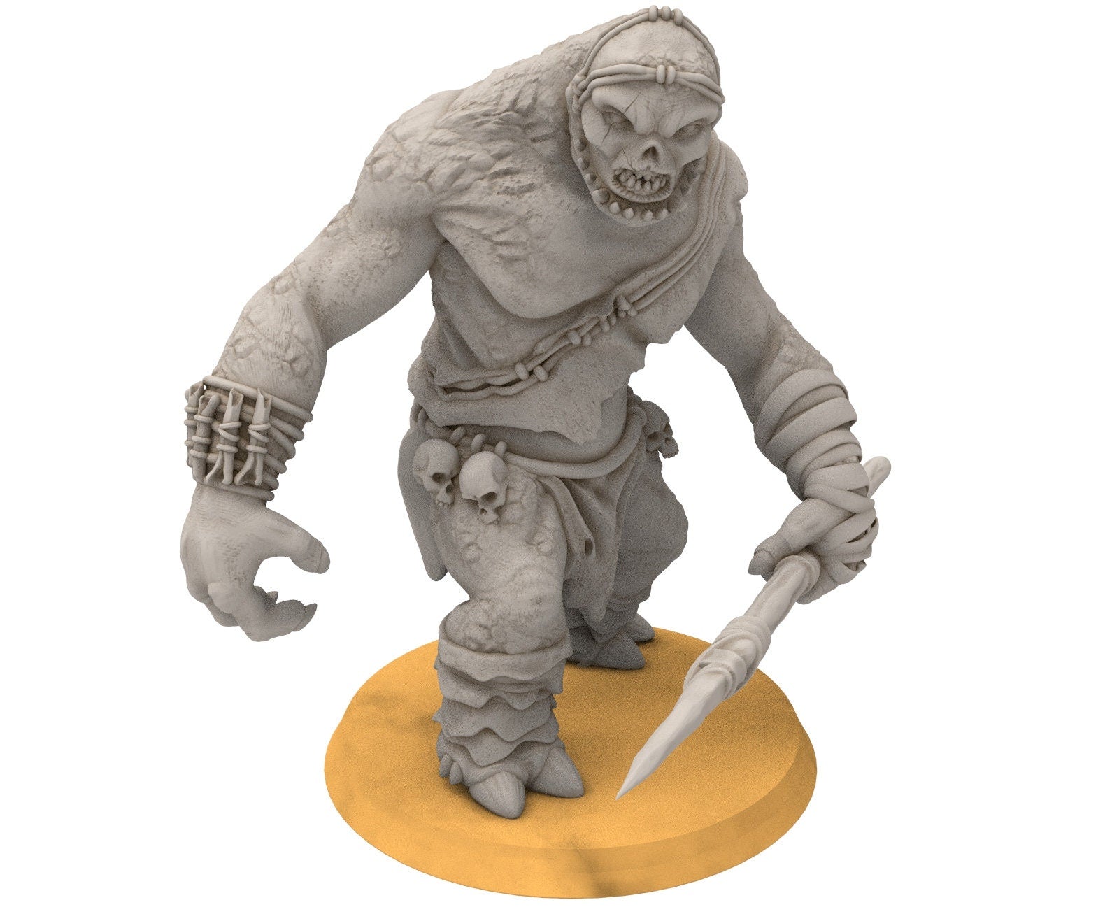 Goblin cave - Savage cave troll warriors