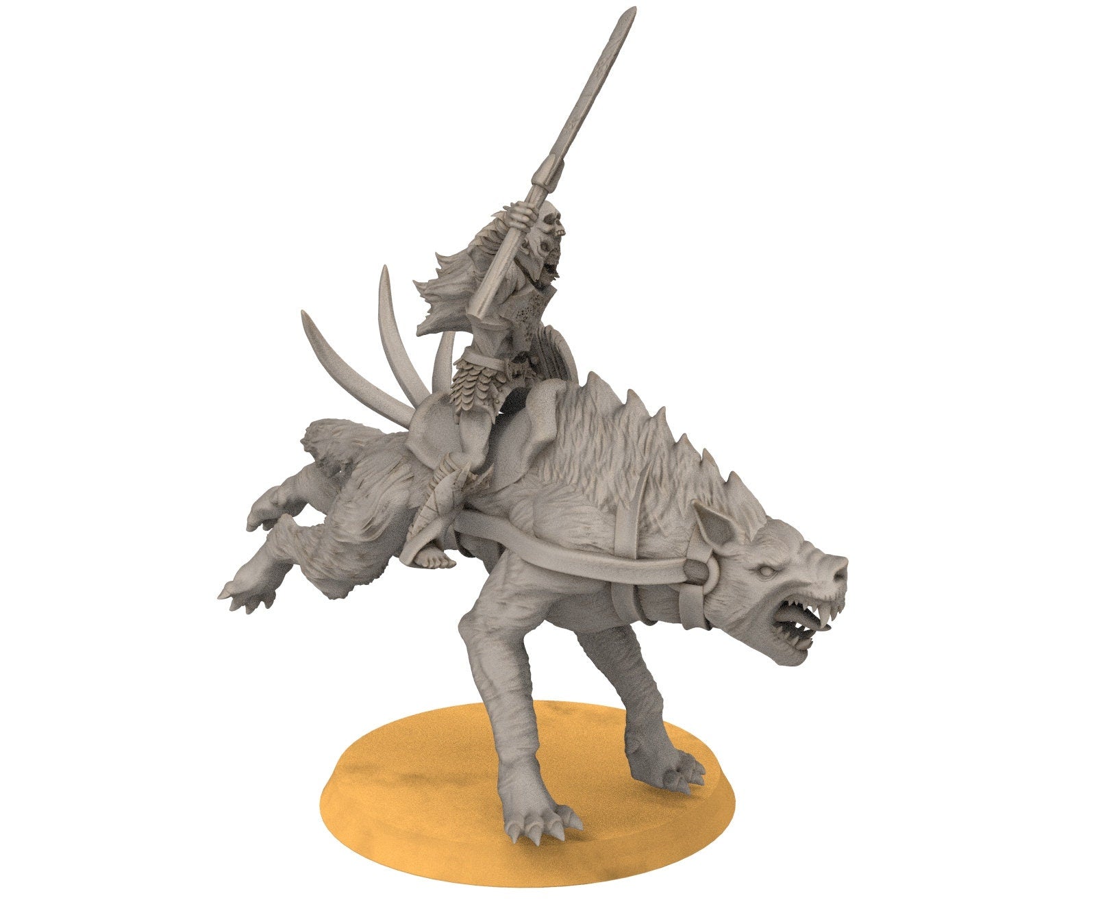 Goblin cave - Goblin warg riders warriors with swords