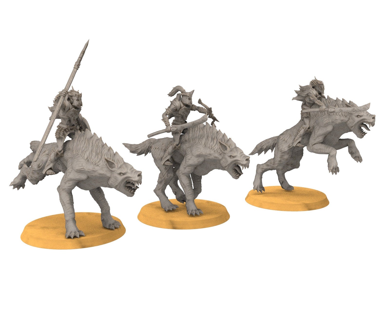 Goblin cave - Goblin warg riders warriors mixed