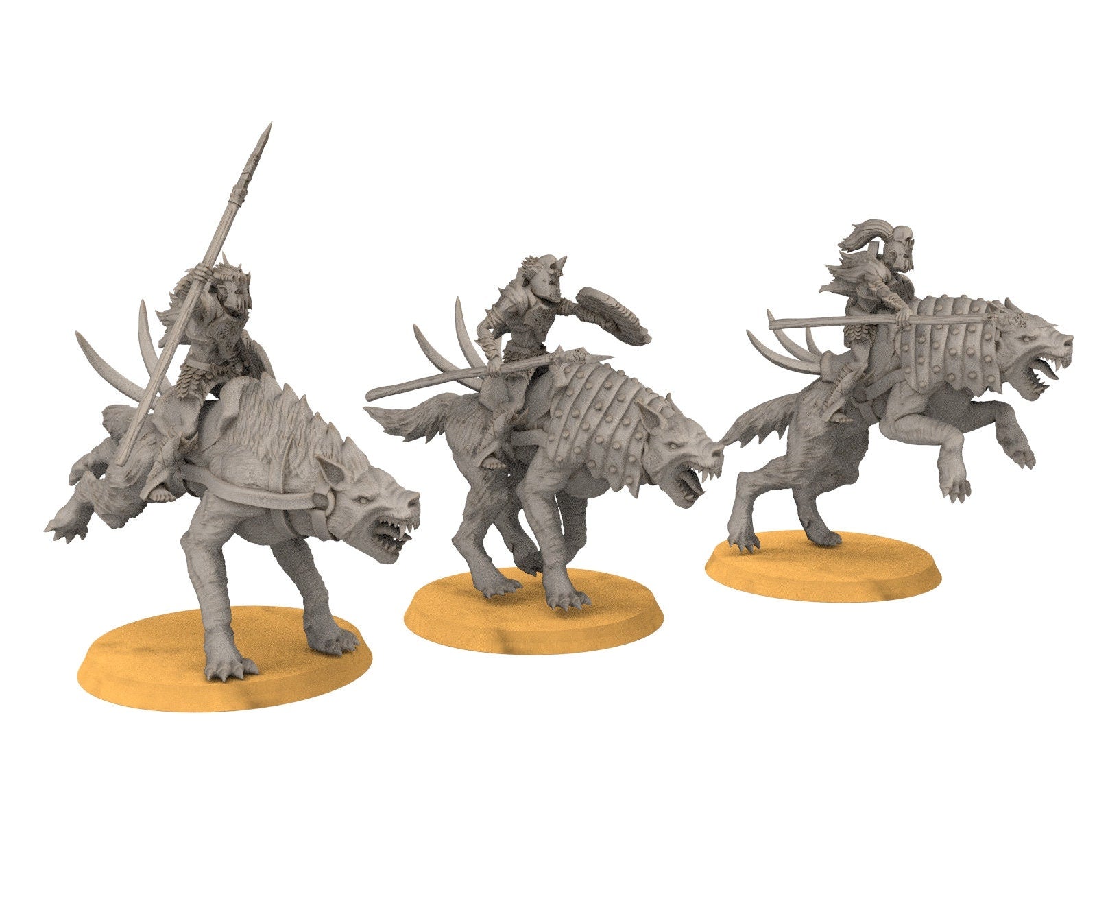 Goblin cave - Goblin warg riders warriors mixed
