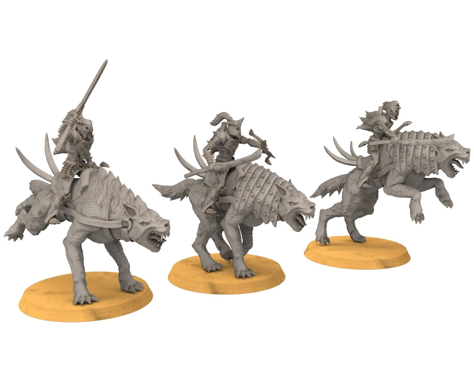 Goblin cave - Goblin warg riders warriors mixed