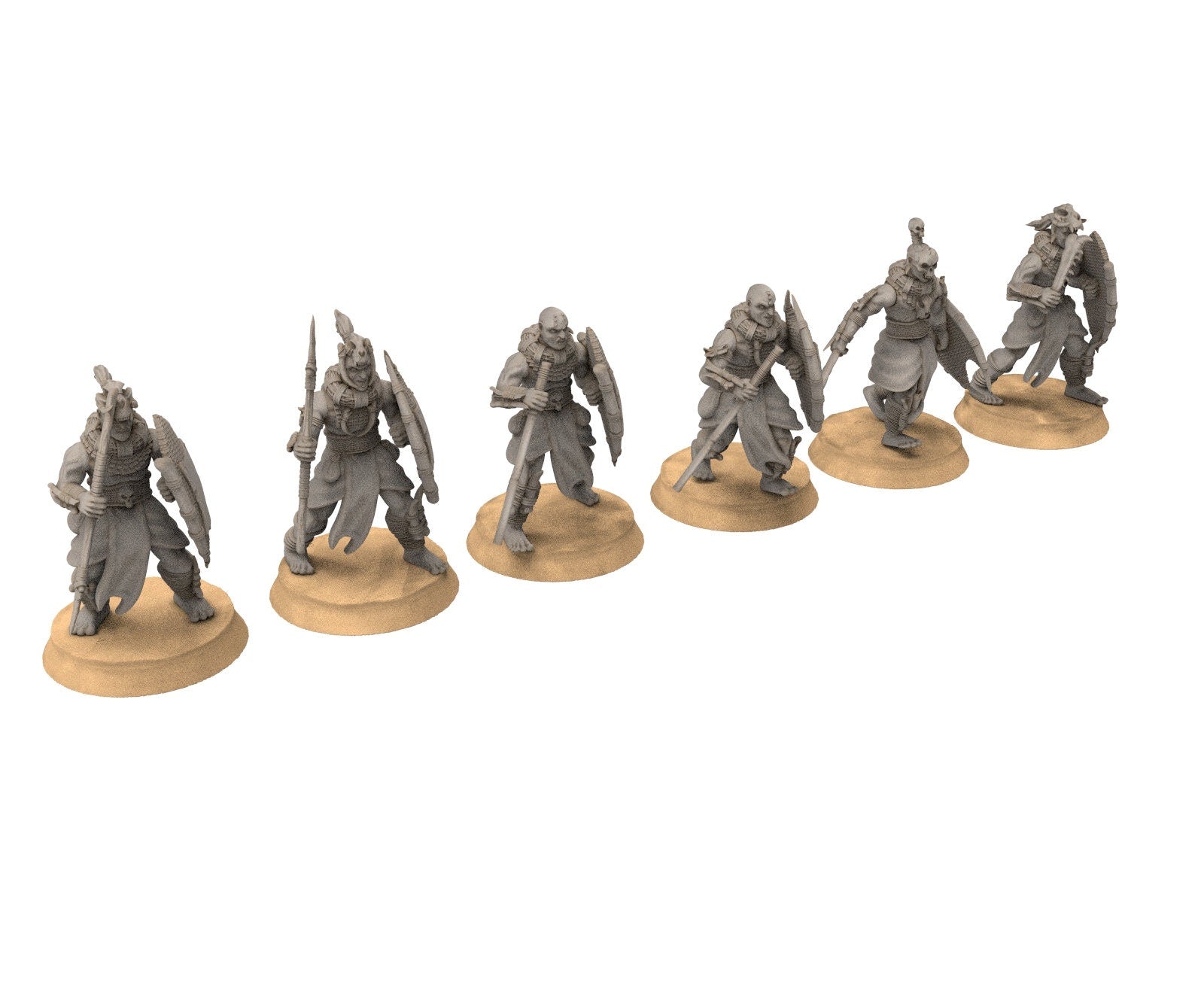 Harad - Jungle warriors, far southern tribesmen Mixed