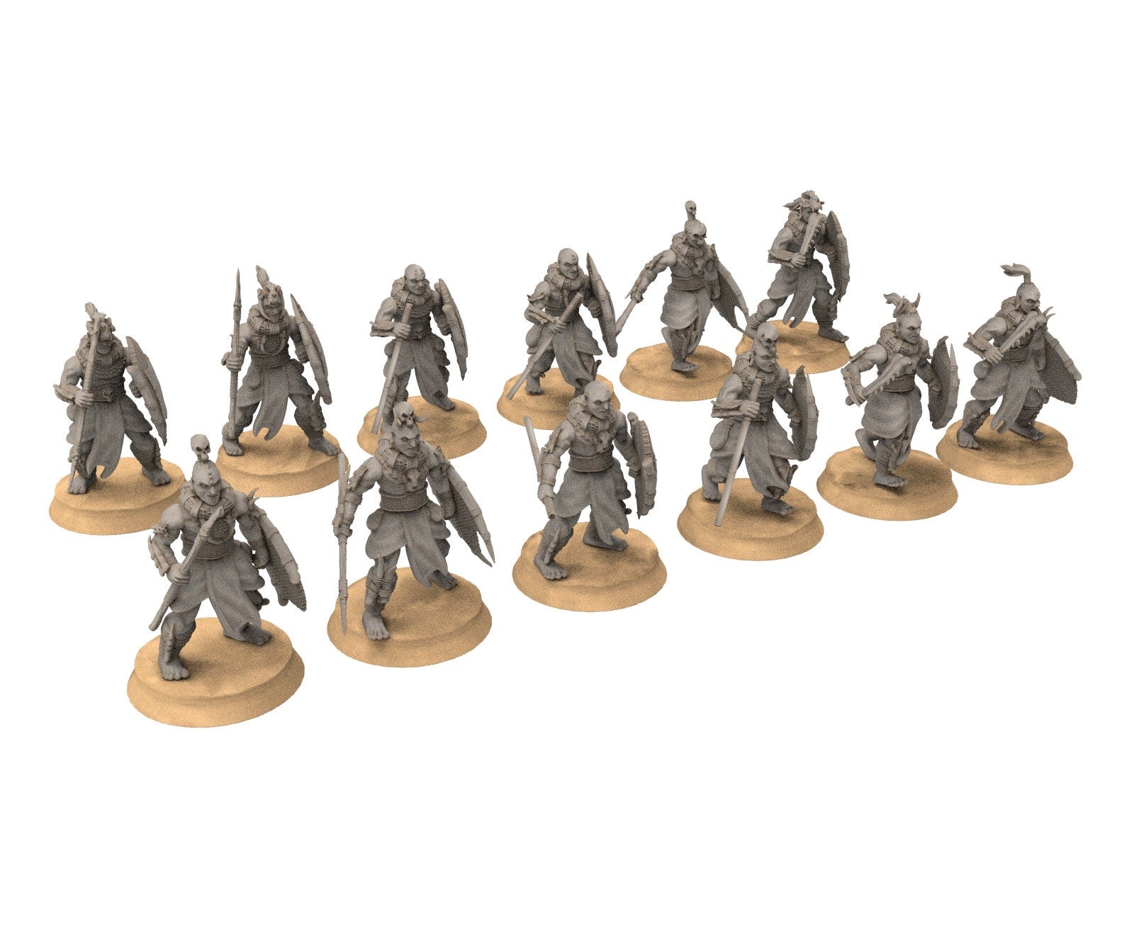 Harad - Jungle warriors, far southern tribesmen Mixed