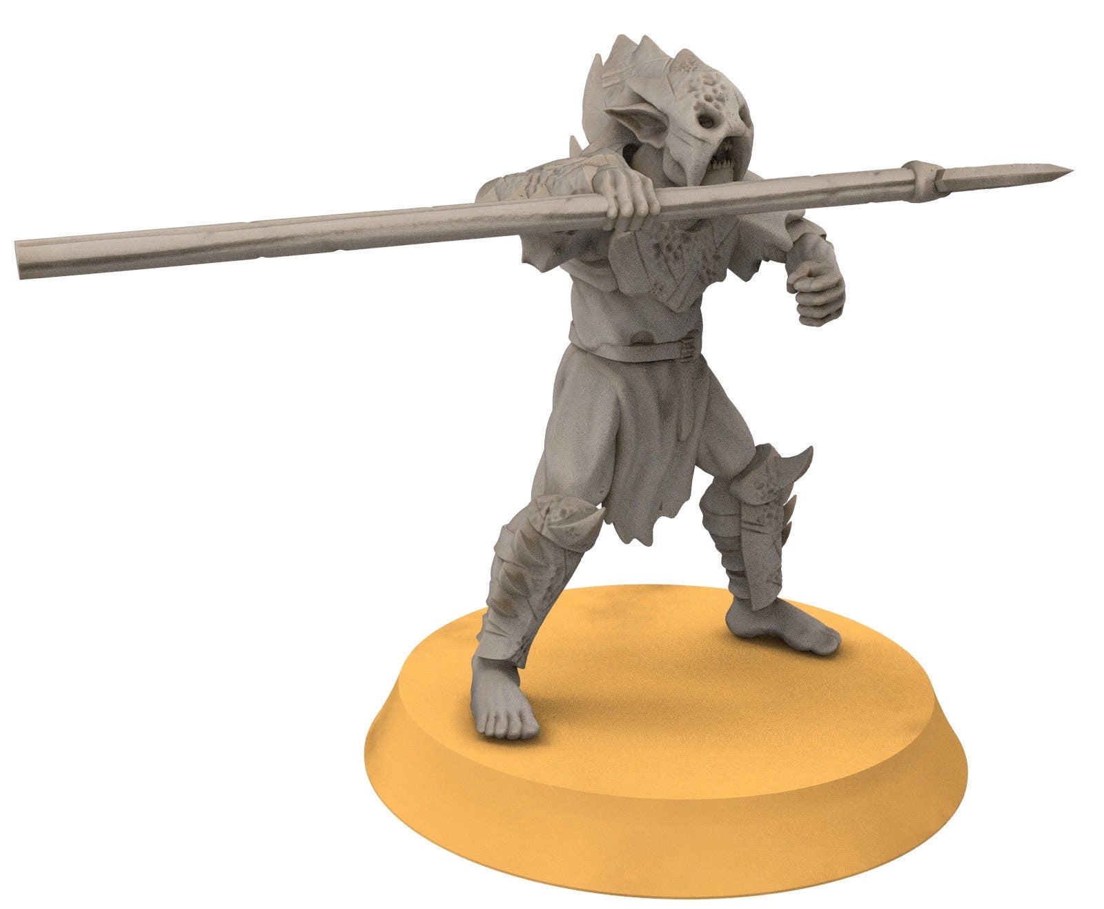 Goblin cave - Goblin warriors with spears