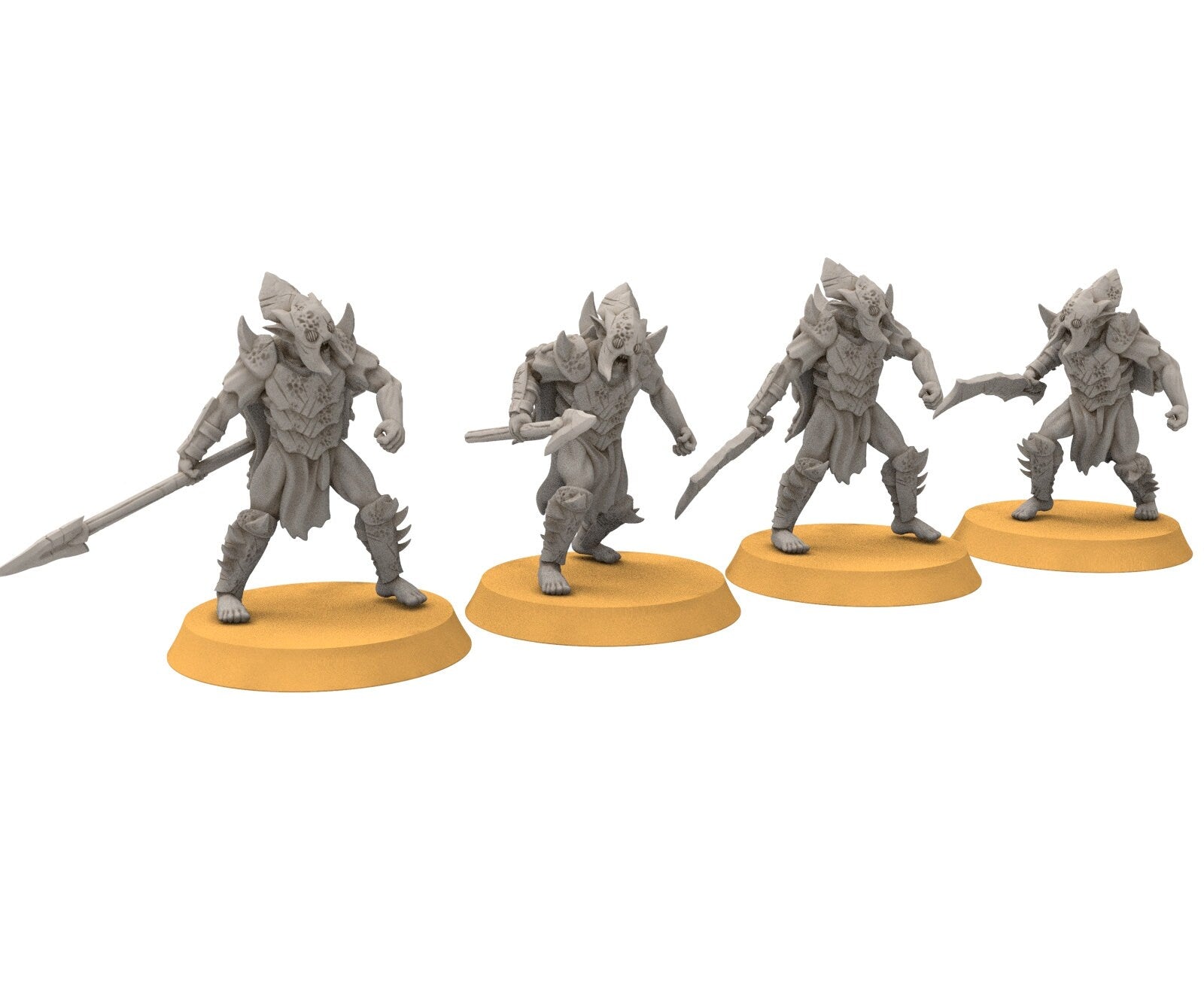 Goblin cave - Goblin elite warriors with black shields