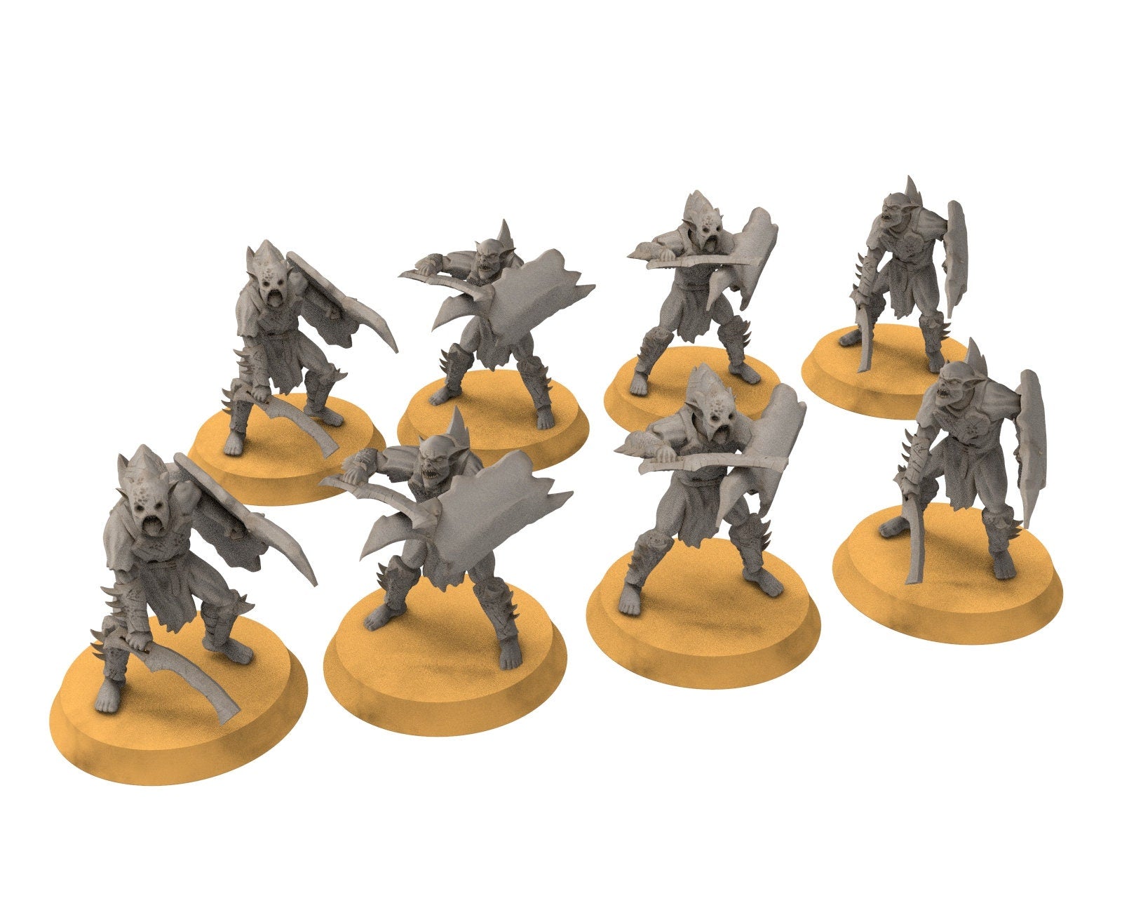 Goblin cave - Goblin warriors with swords