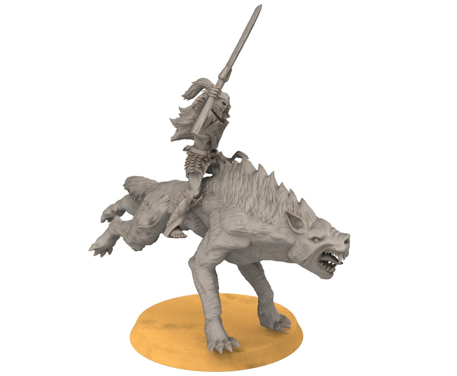 Goblin cave - Goblin warg riders warriors with bows