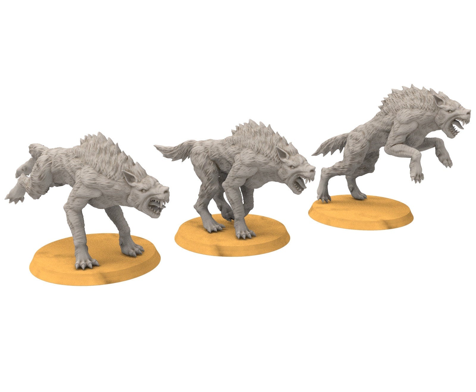 Goblin cave - Goblin warg riders warriors with spears
