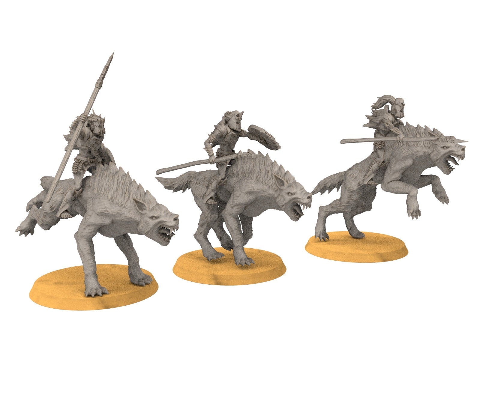 Goblin cave - Goblin warg riders warriors mixed
