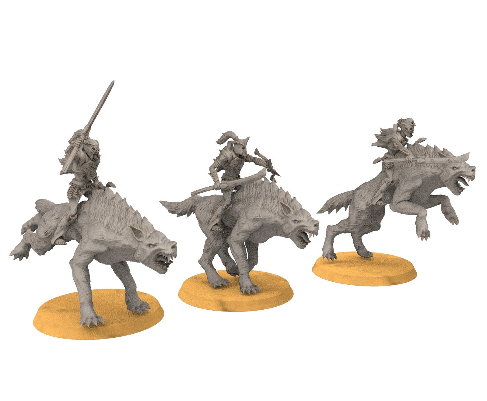 Goblin cave - Goblin warg riders warriors mixed