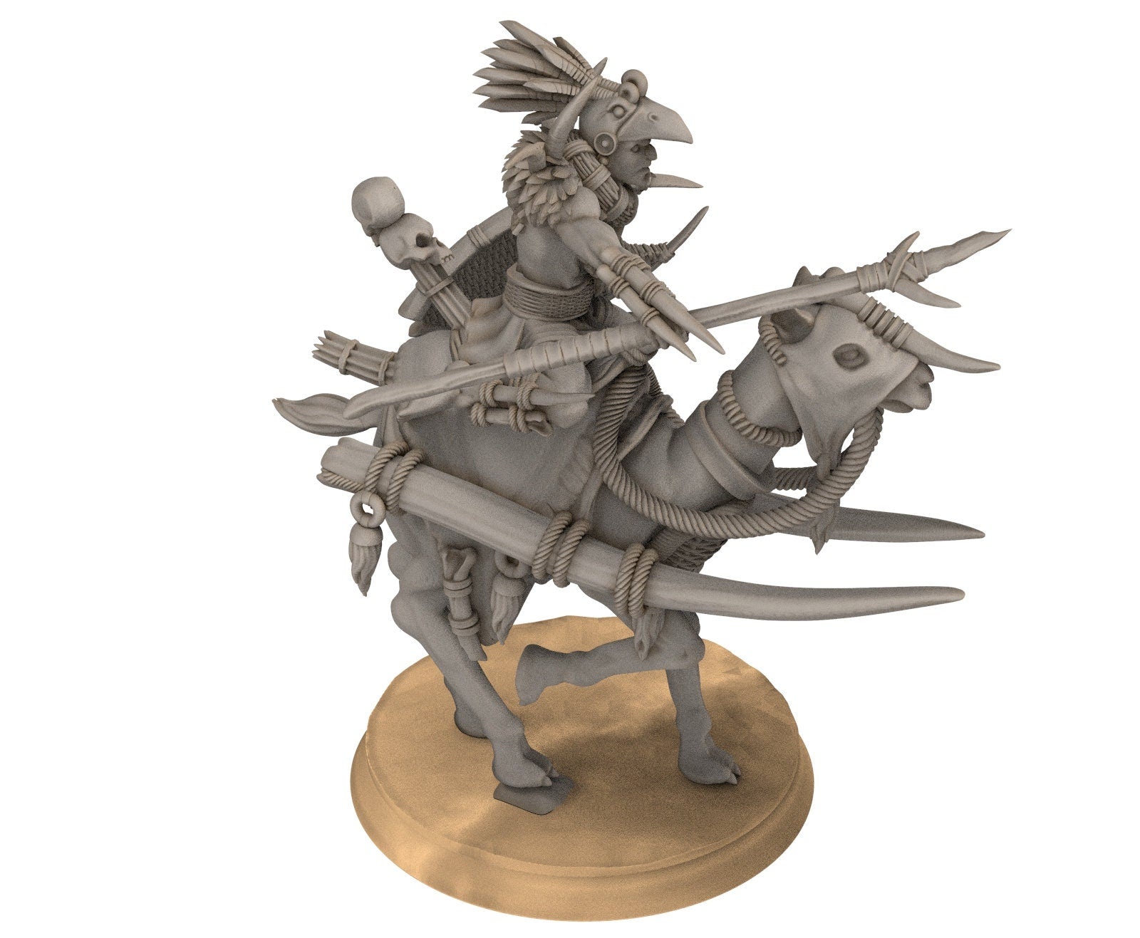 Harad - Jungle Camel riders, far southern tribesmen spear lancer