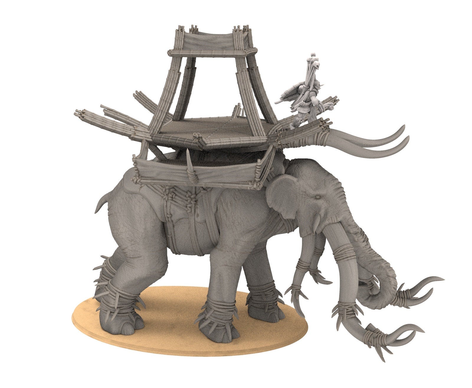 Harad - War elephant Jungle savanna, far southern tribesmen