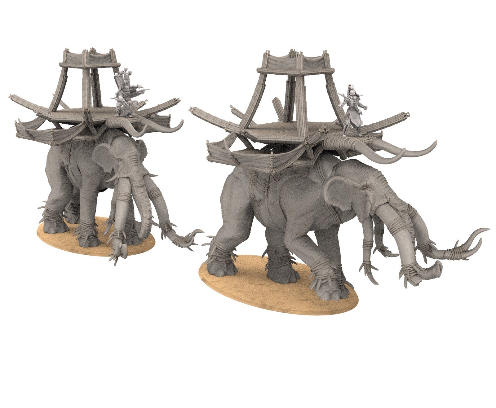 Harad - War elephant Jungle savanna, far southern tribesmen