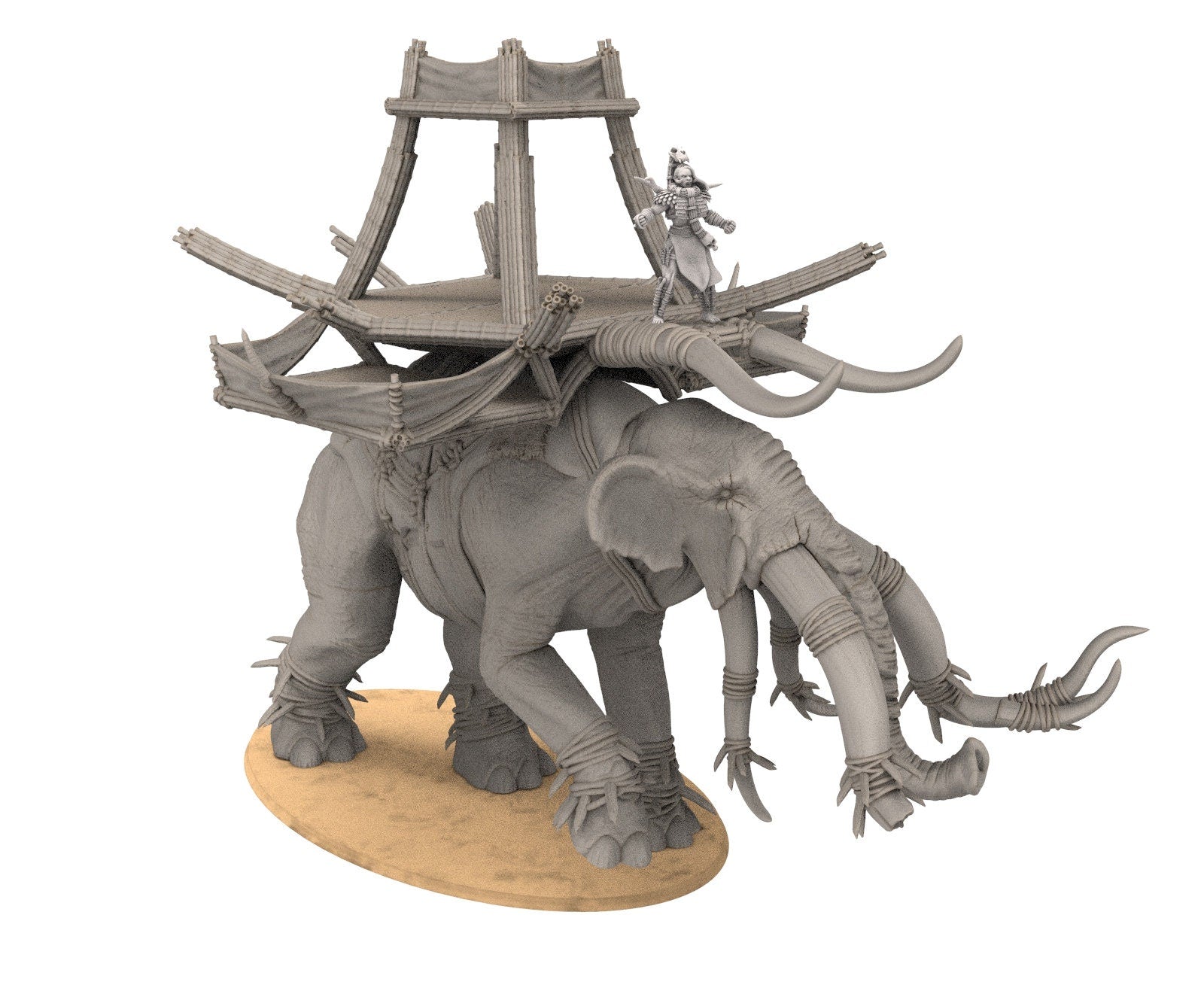 Harad - War elephant Jungle savanna, far southern tribesmen