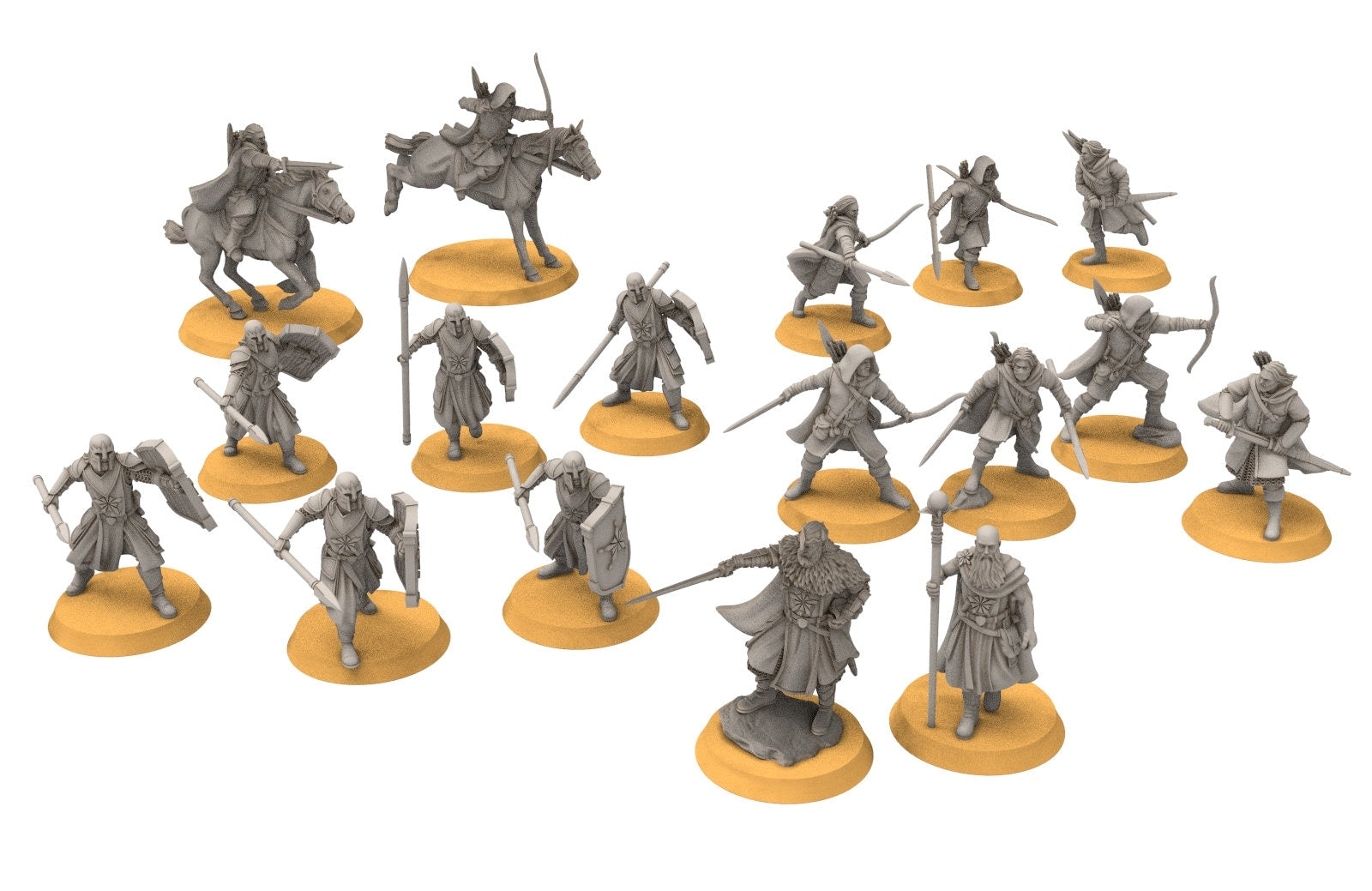 Ornor - Army bundle, Soldiers and Rangers of the lost kingdom of the north