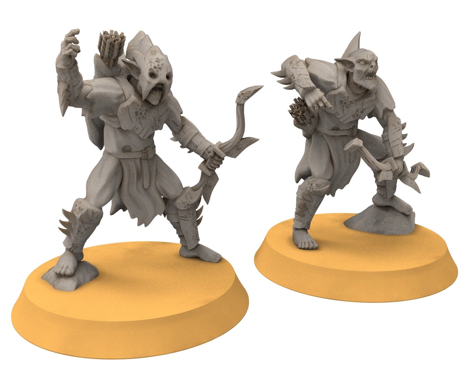 Goblin cave - Goblin warriors with bows