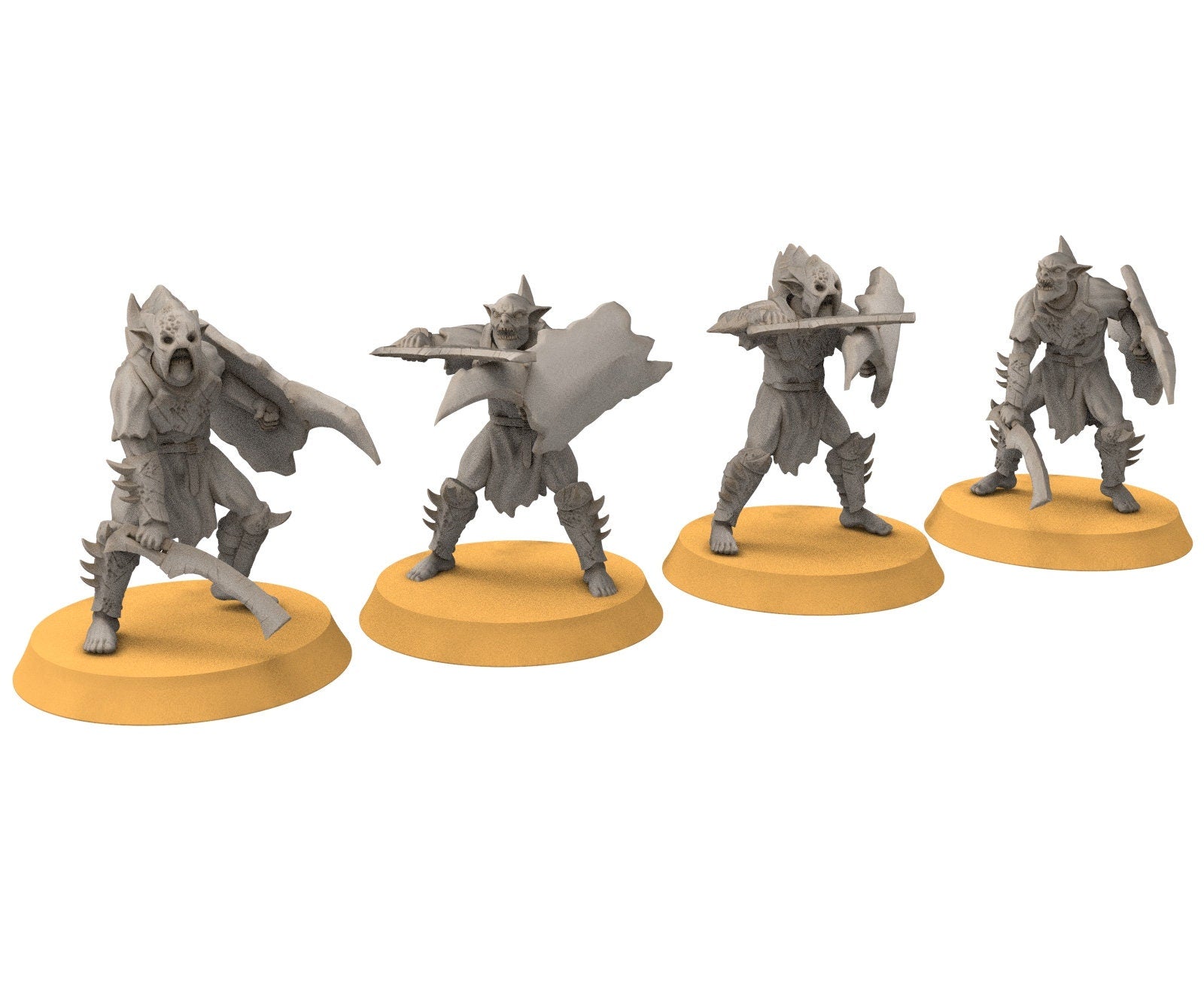 Goblin cave - Goblin warriors with swords
