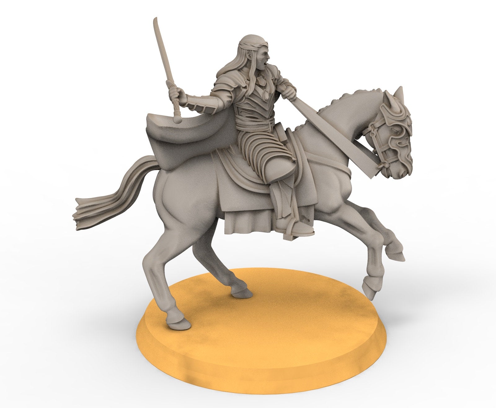 Rivandall - Elrand Lord protector of the heaven, Last Hight elves from the West, Middle rings miniatures for wargame D&D, Lotr...