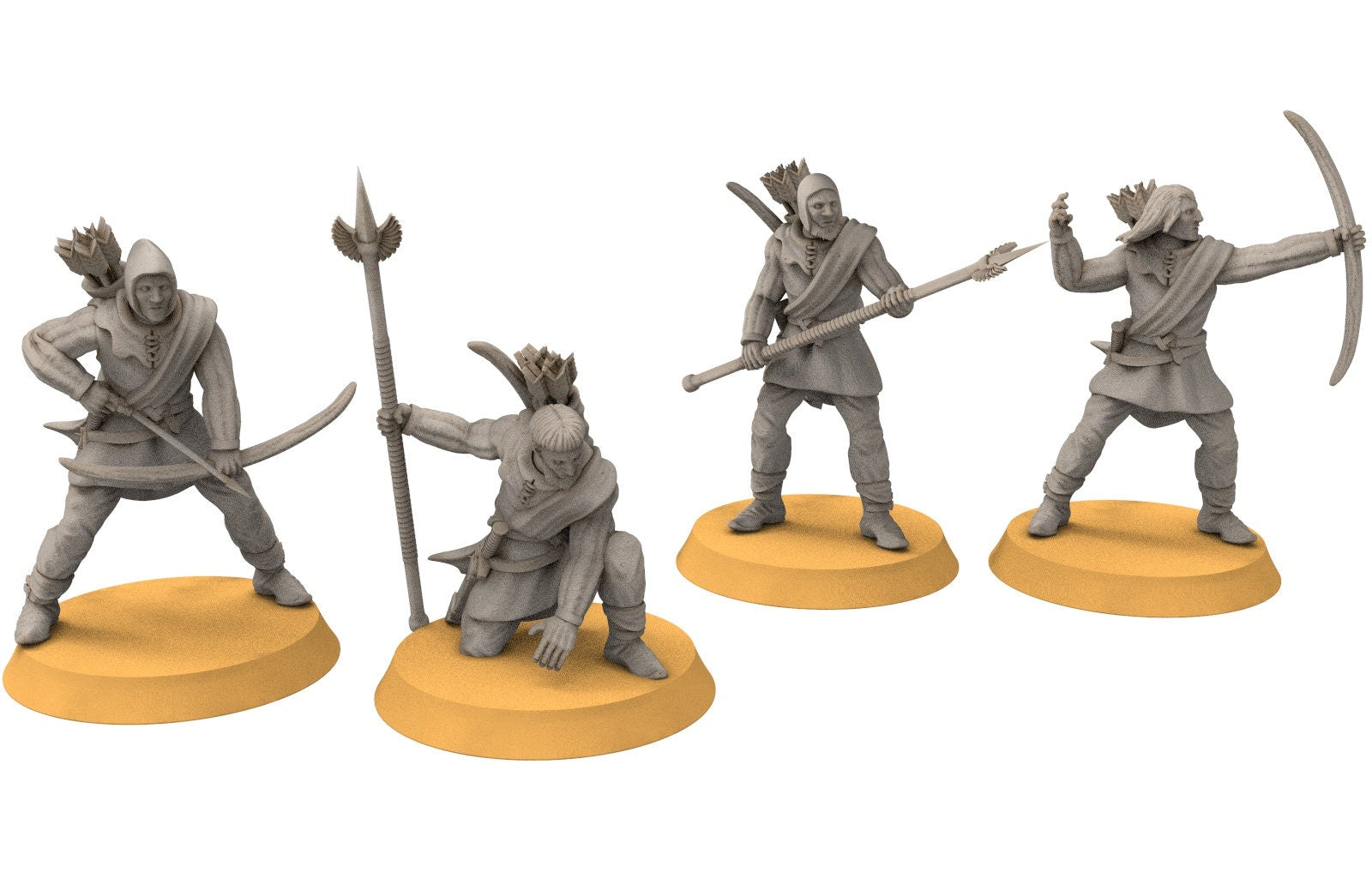 Gandor - Fief levy bowmen