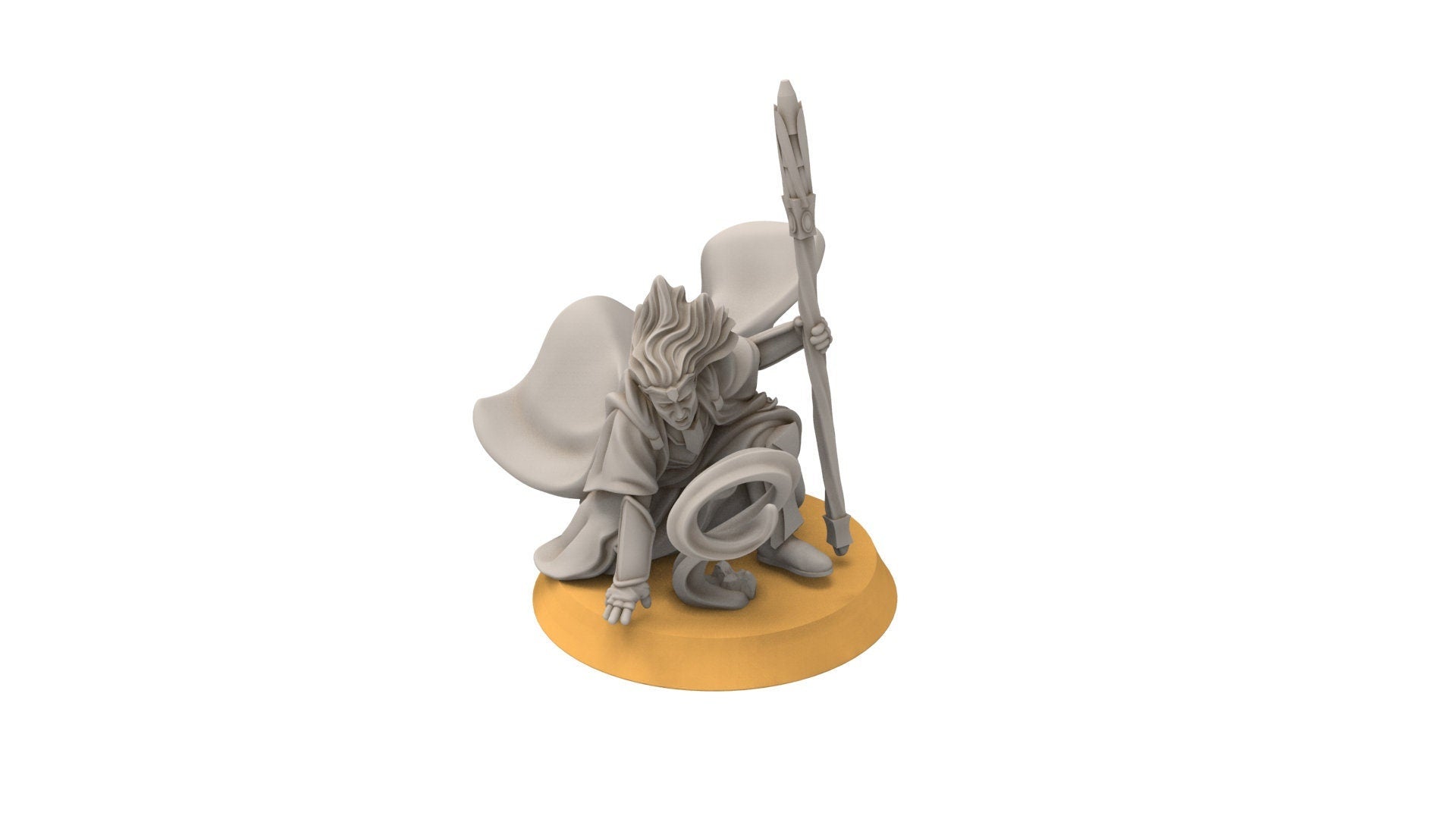 Rivandall - Mage King of Telera, Last Hight elves from the West, Middle rings miniatures pour wargame D&D, SDA...