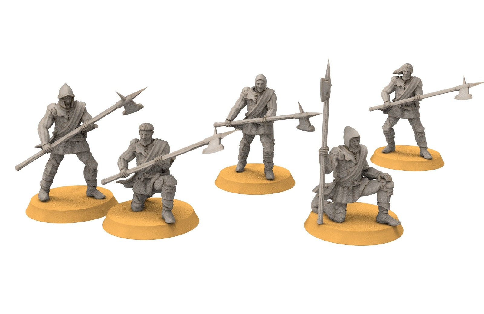 Gandor - Fief levy hallebardiers