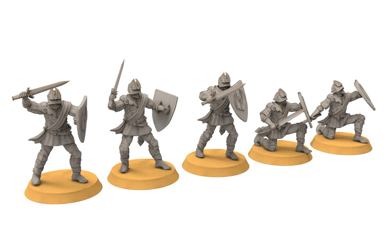 Gandor - Fief levy swordmen
