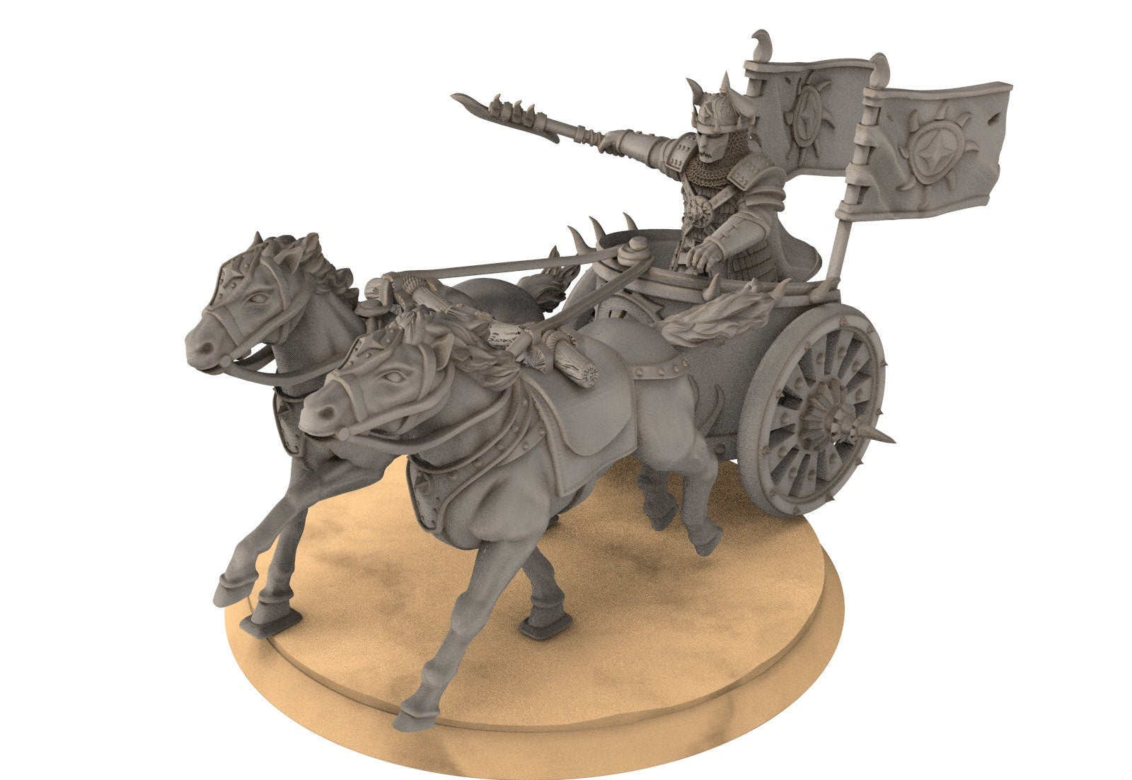 Kandahar - Varangian King on War Chariot