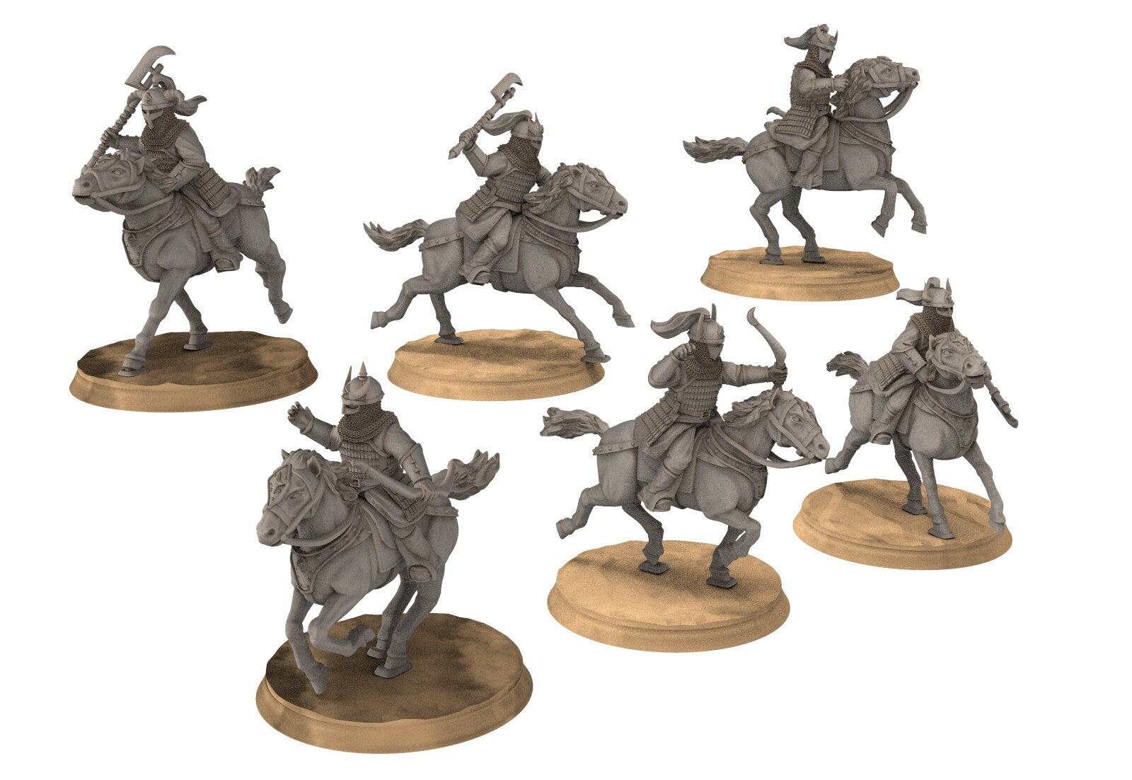 Kandahar - Varangian Horsemen Bows and Axe