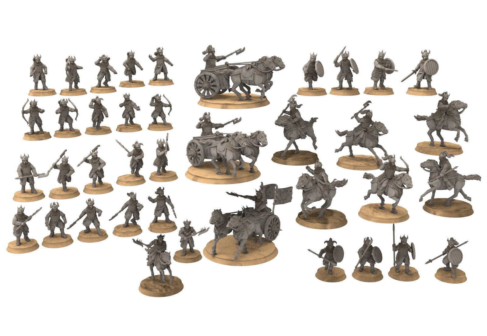 Kandahar - Varangian Army bundle, fell dark lord human