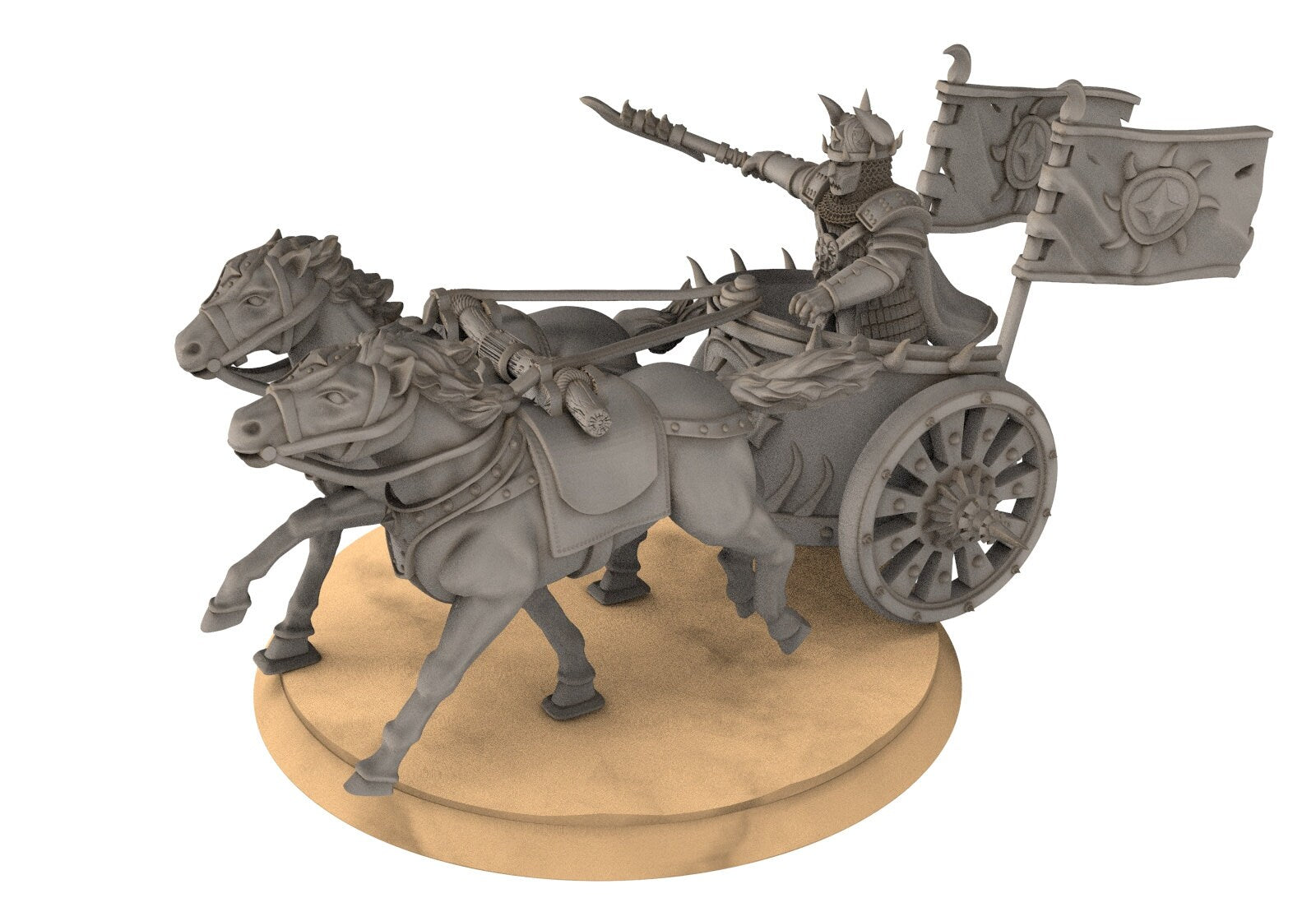 Kandahar - Varangian King on War Chariot