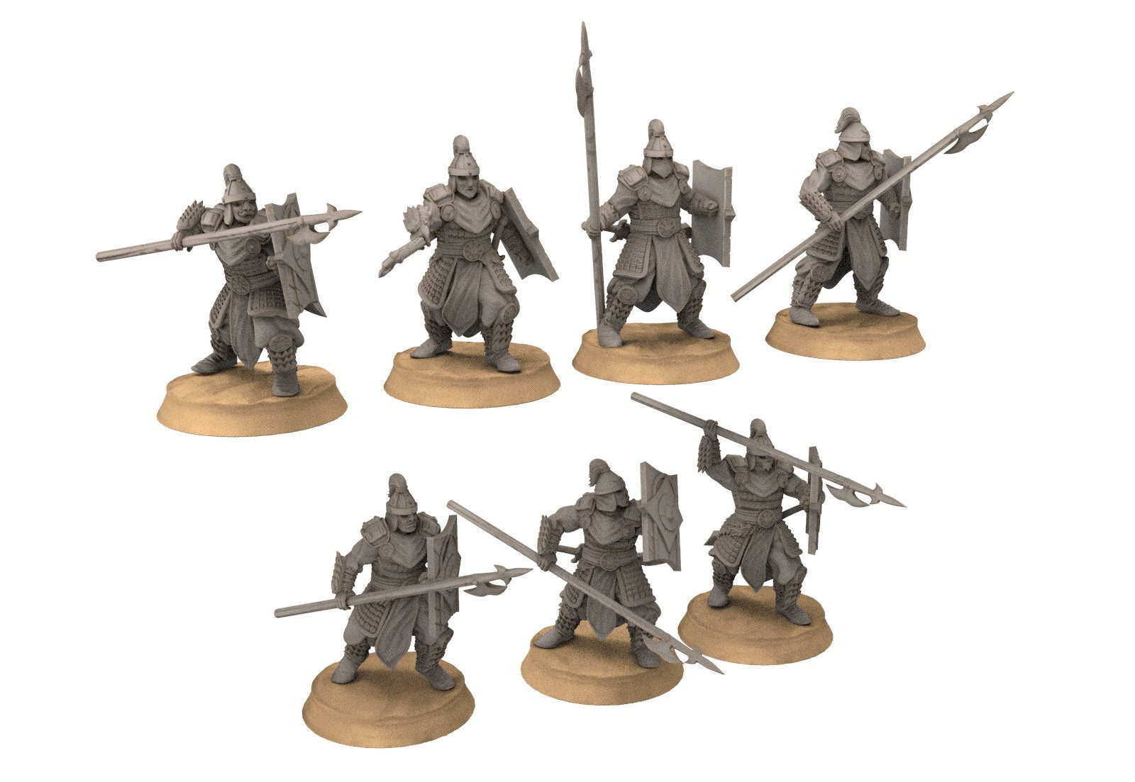 Easterling - Eastern Rising Sun guard Spearmen